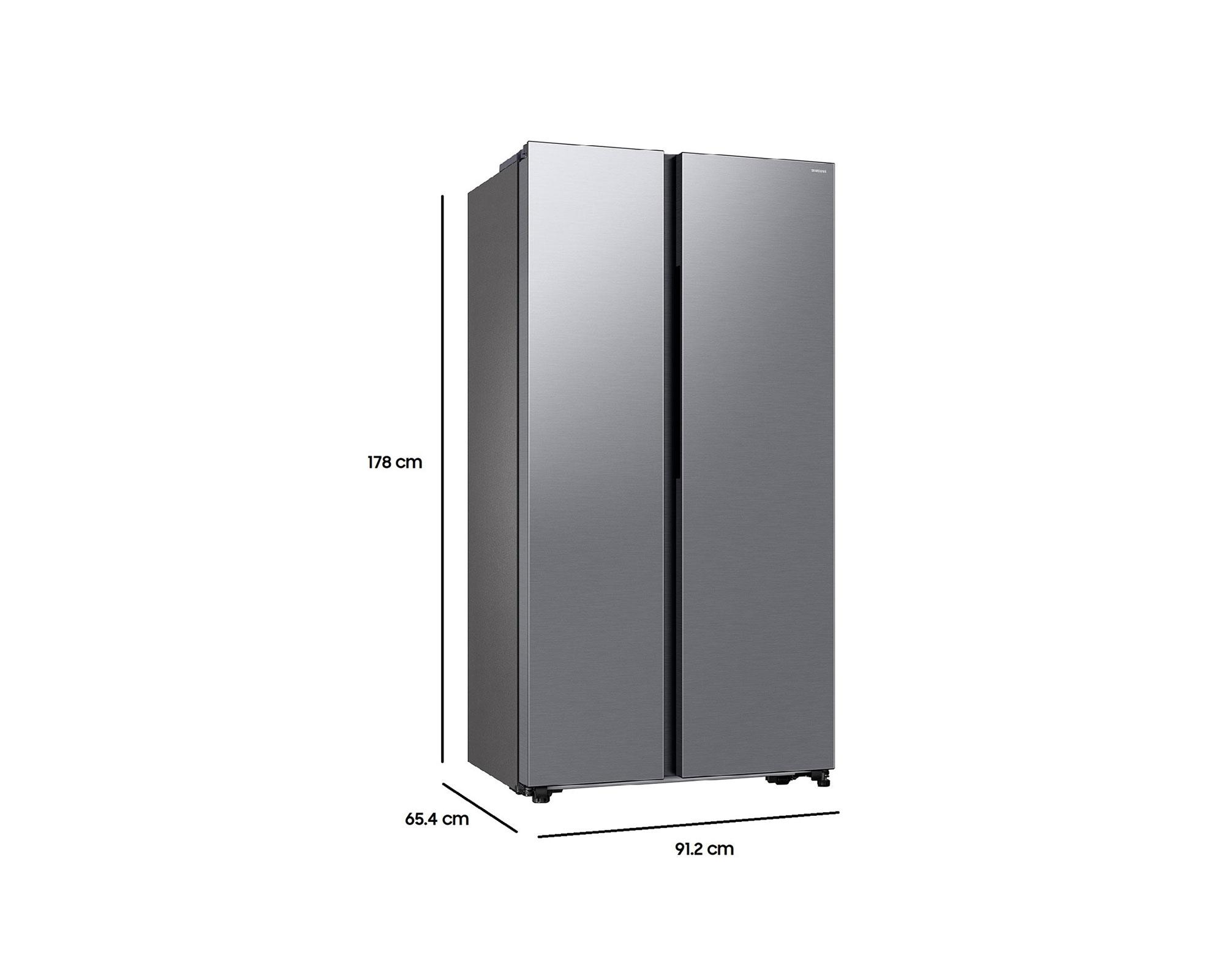 Refrigerador Side by Side RS57DG4000M9ZS 583 lt gris-3