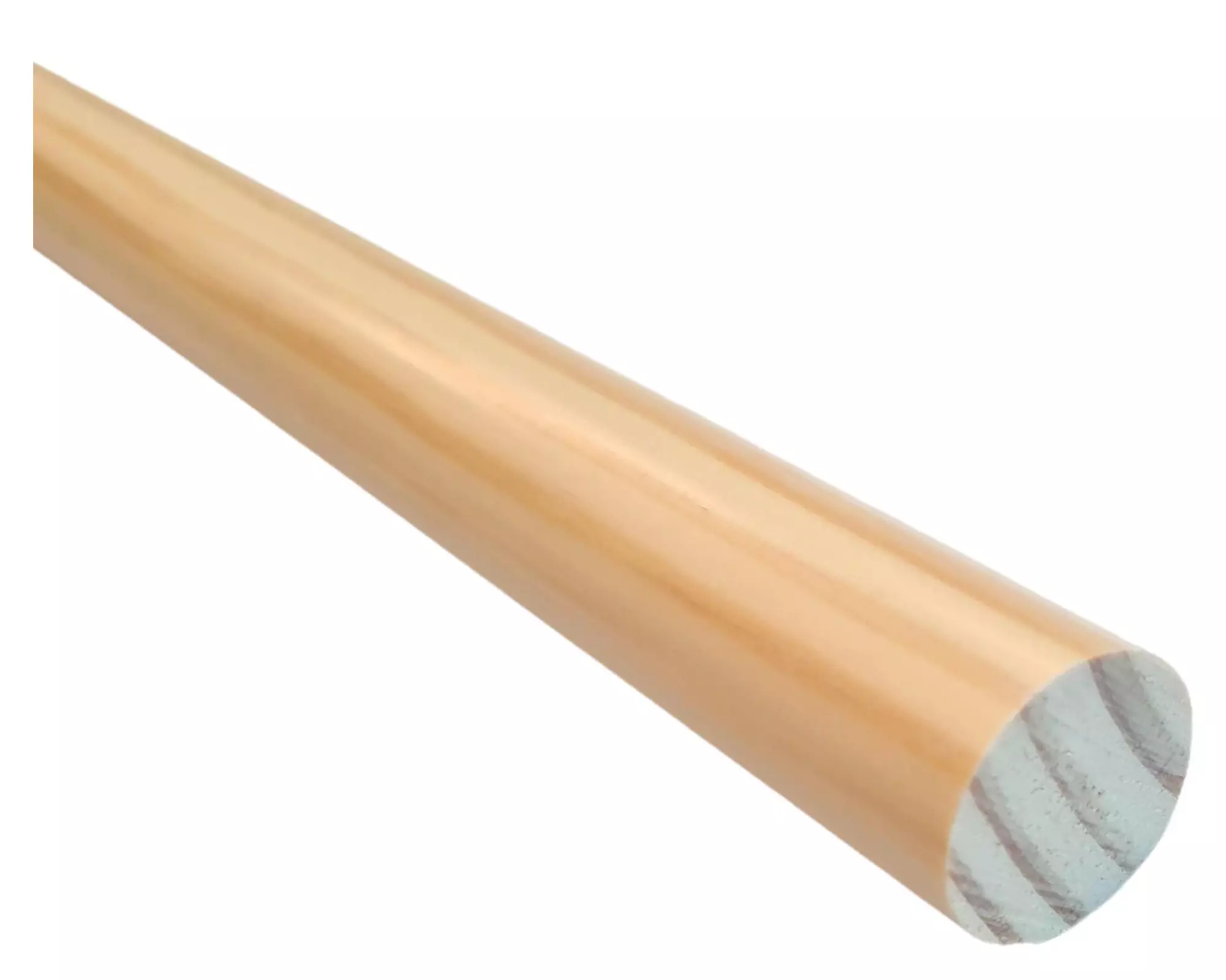 Barra para cortina madera 200x1.9 cm natural-0