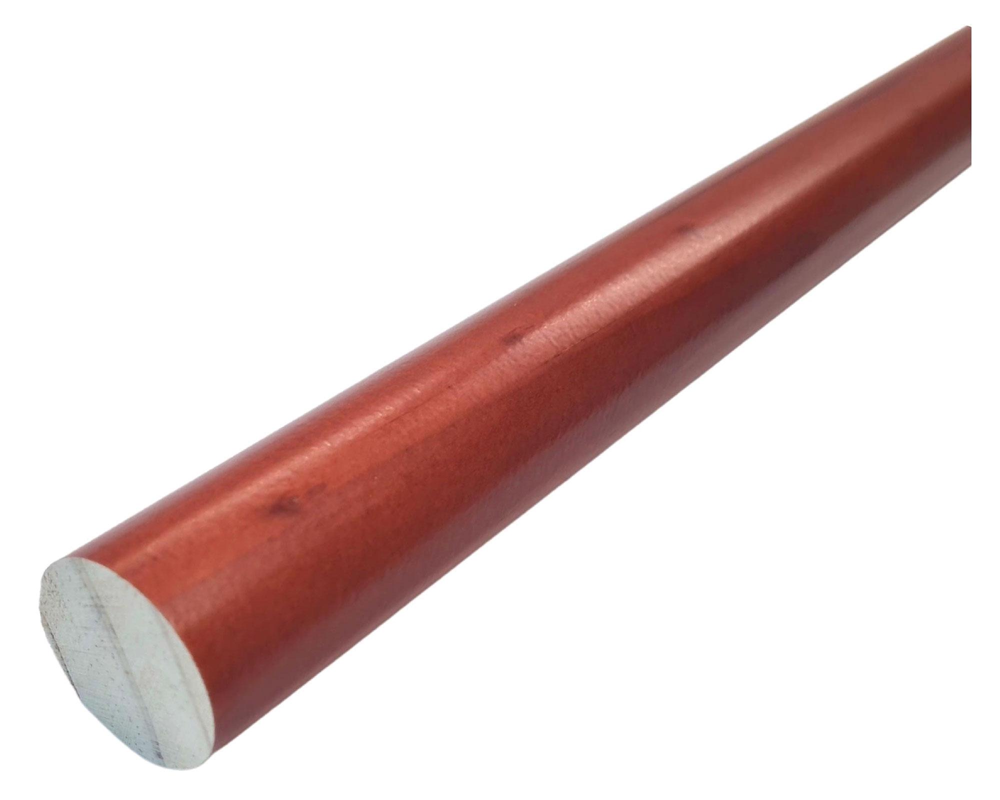 Barra para cortina madera 250x2.8 cm chocolate-1