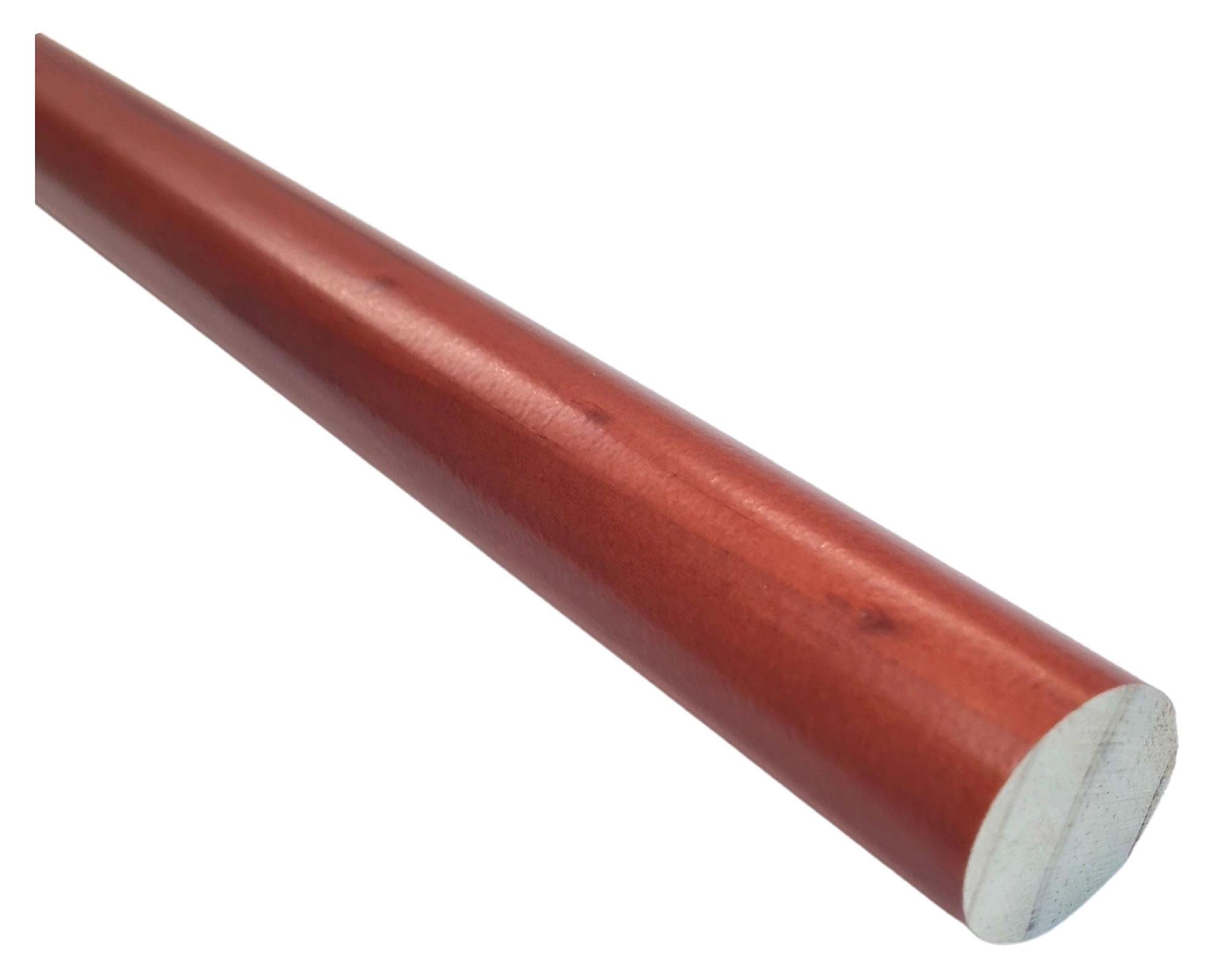 Barra para cortina madera 250x2.8 cm chocolate-0
