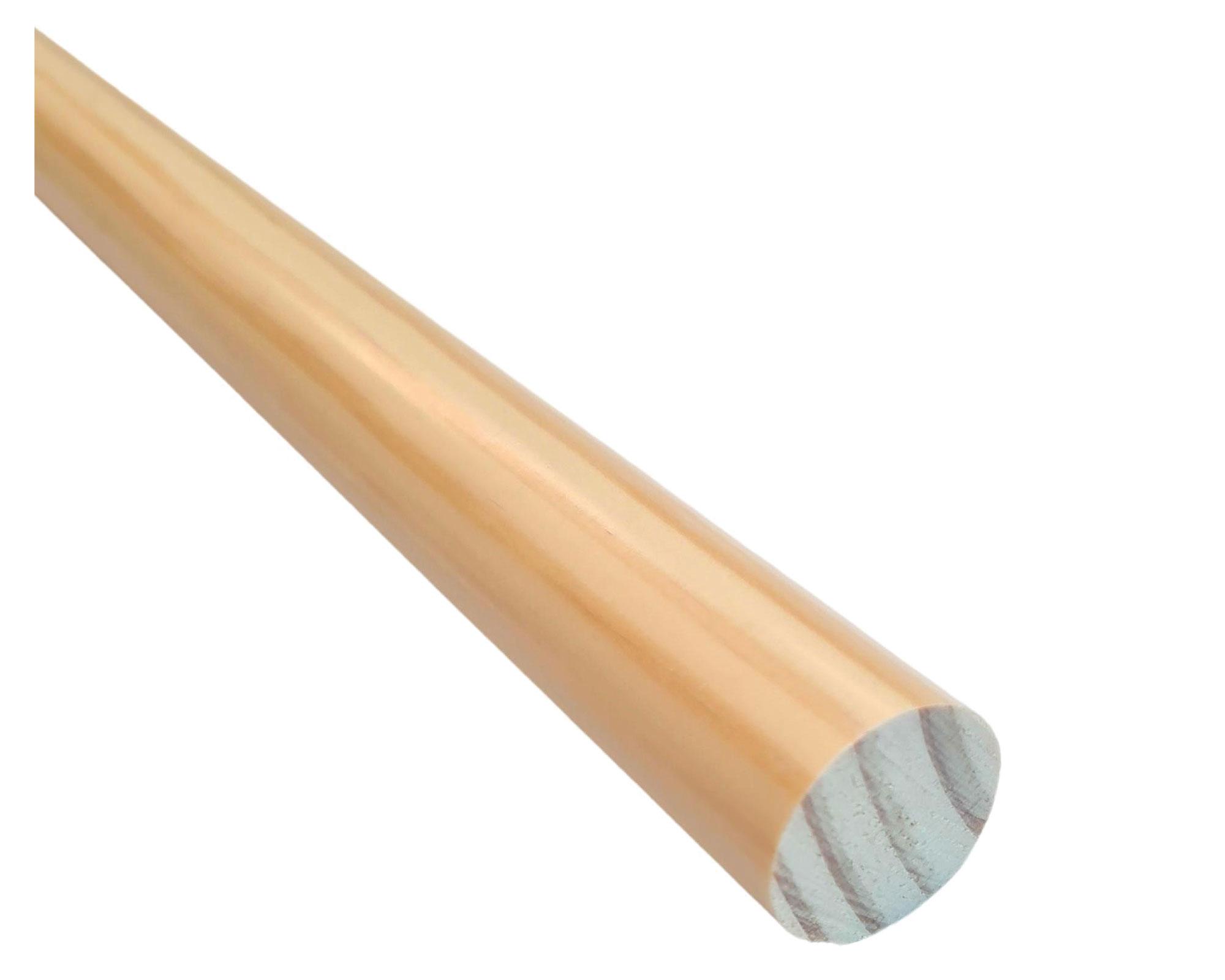 Barra para cortina madera 250x2.8 cm natural-0