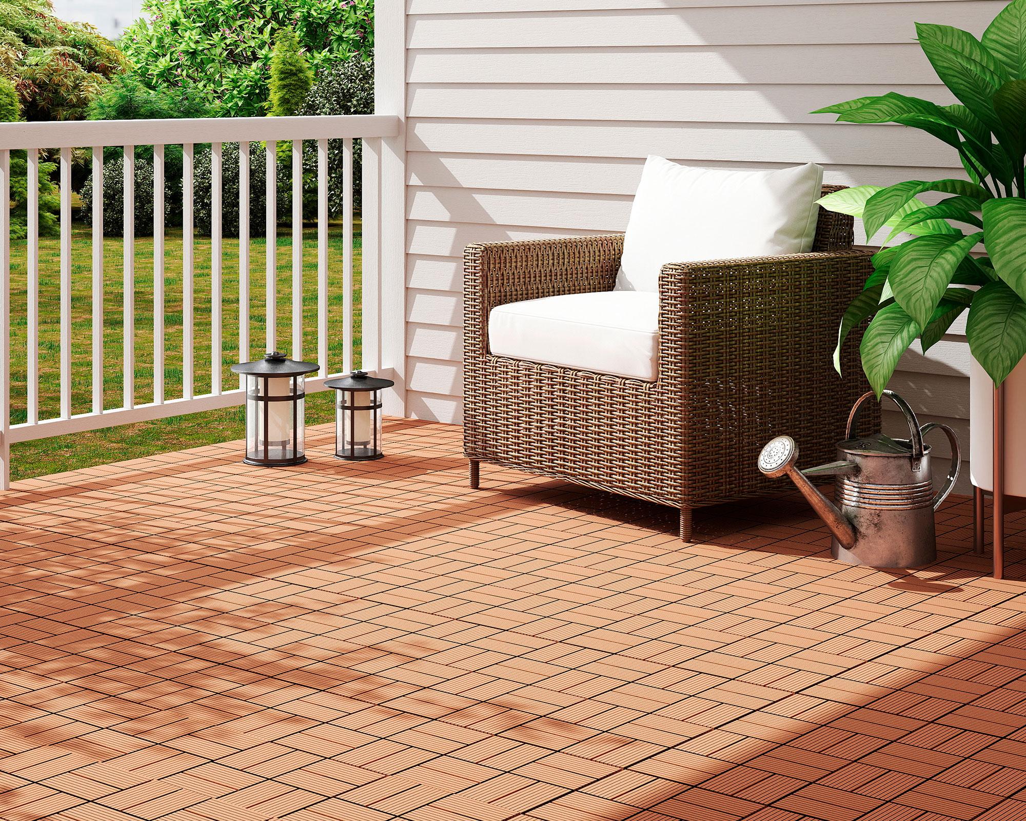Deck modular Colbun teka 30x30 cm 0.9 m2-3