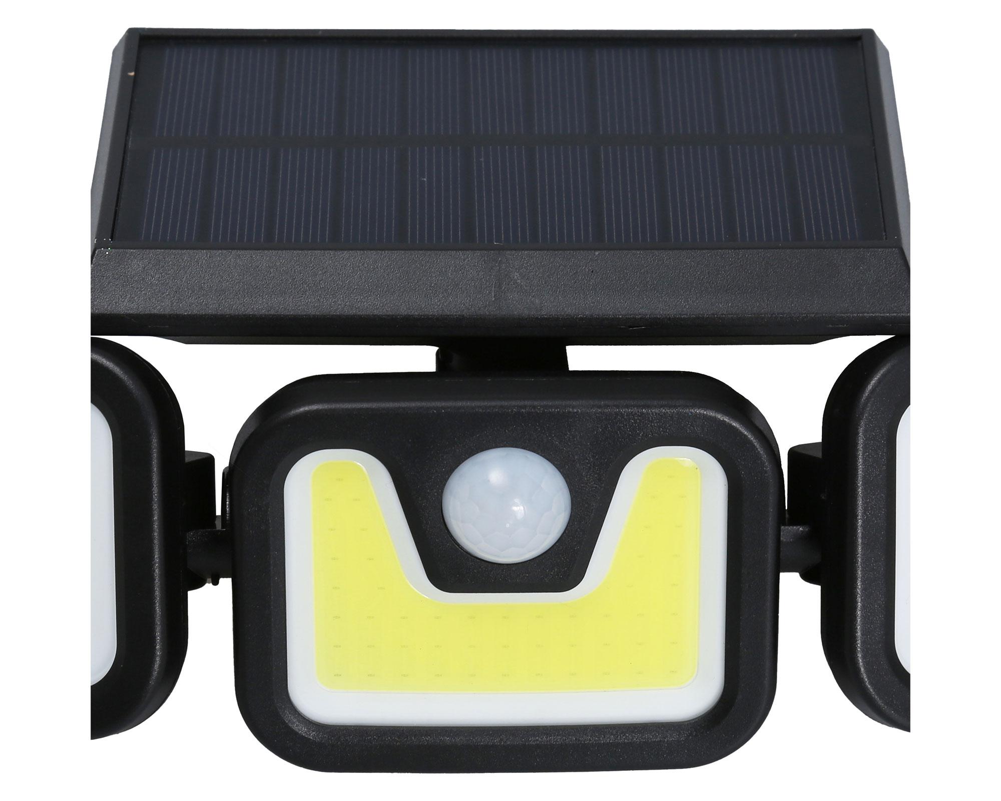 Proyector solar LED 15W negro-2