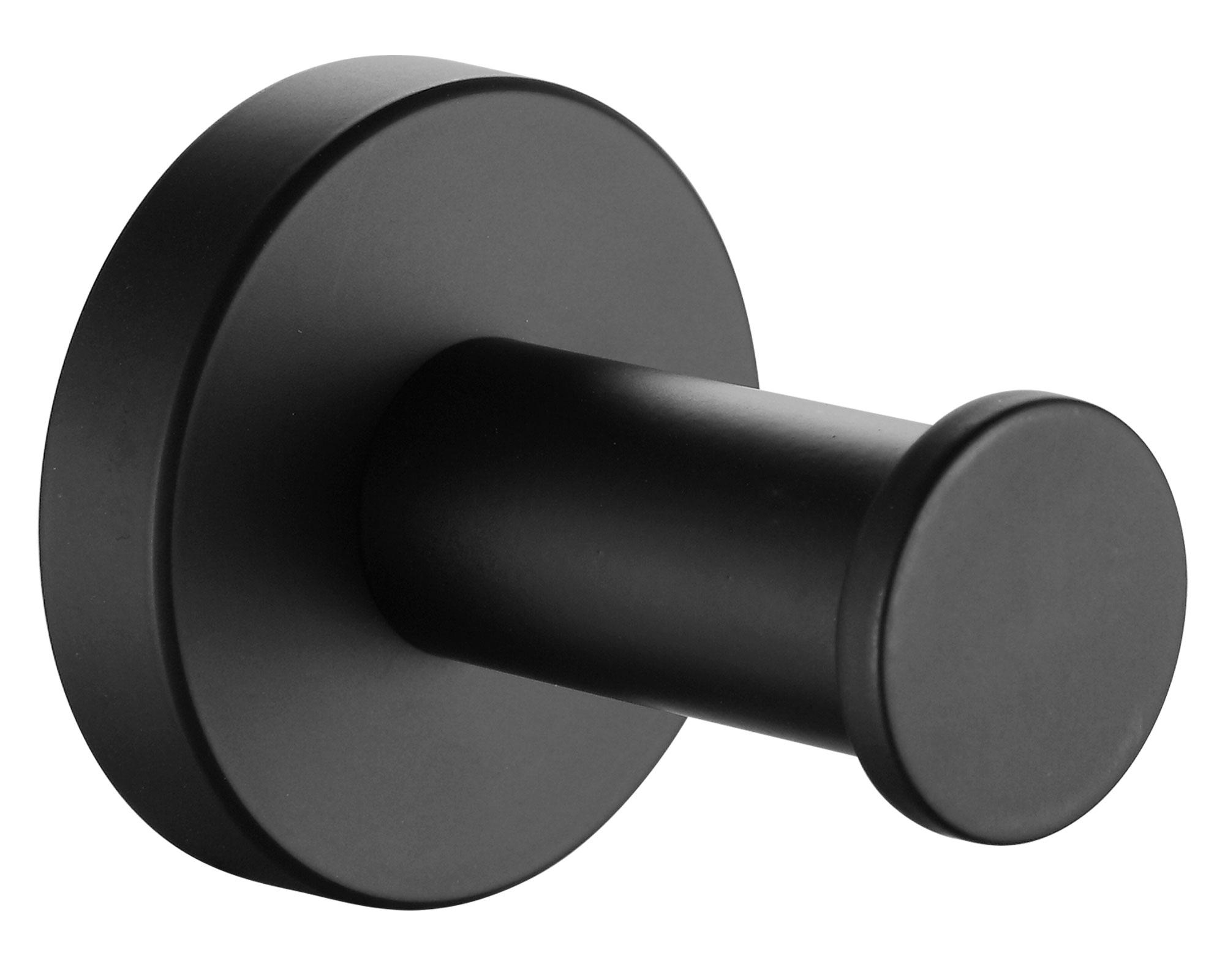 Accesorio baño negro 4 piezas-2