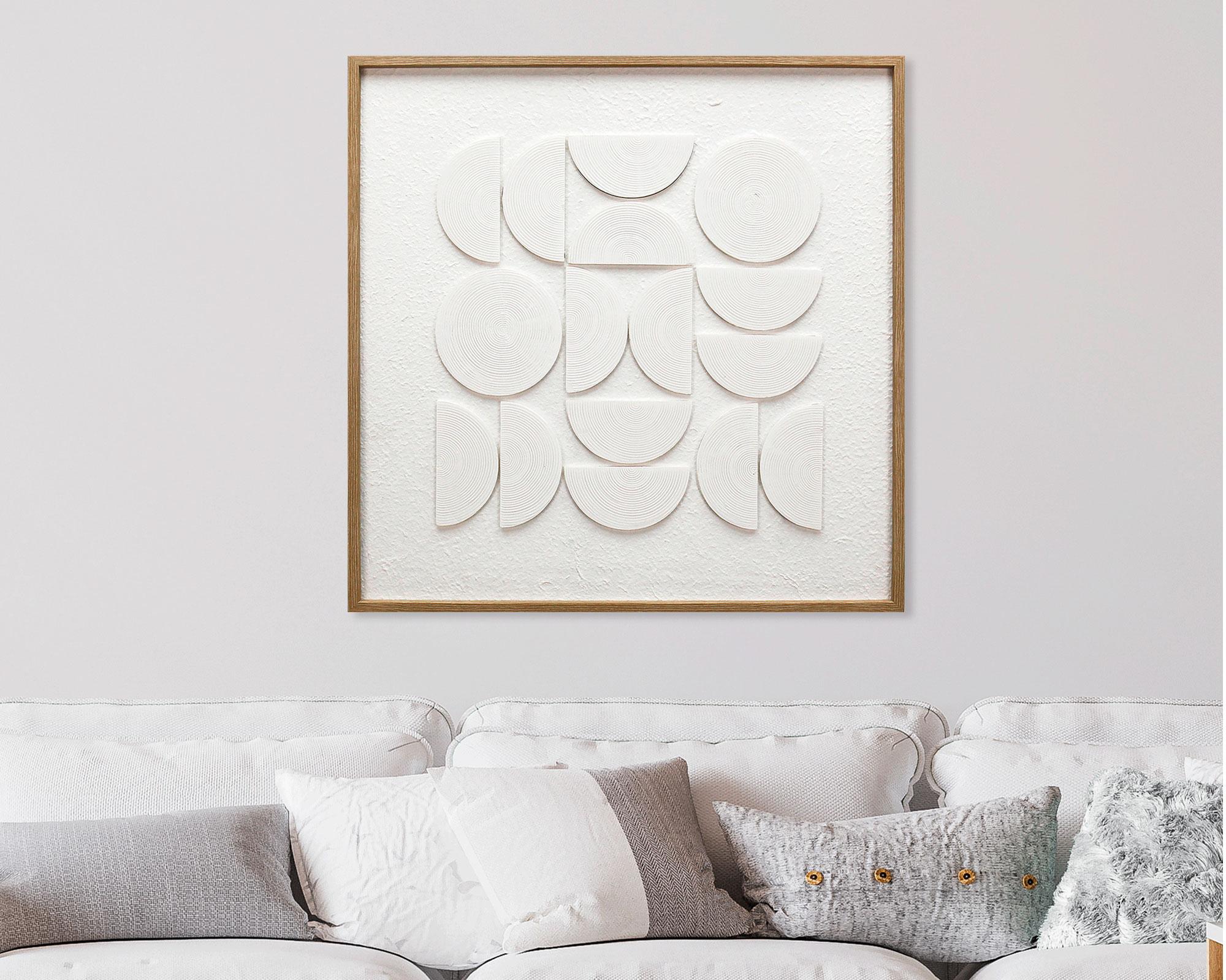 Cuadro 60x60 cm relieve D1-1