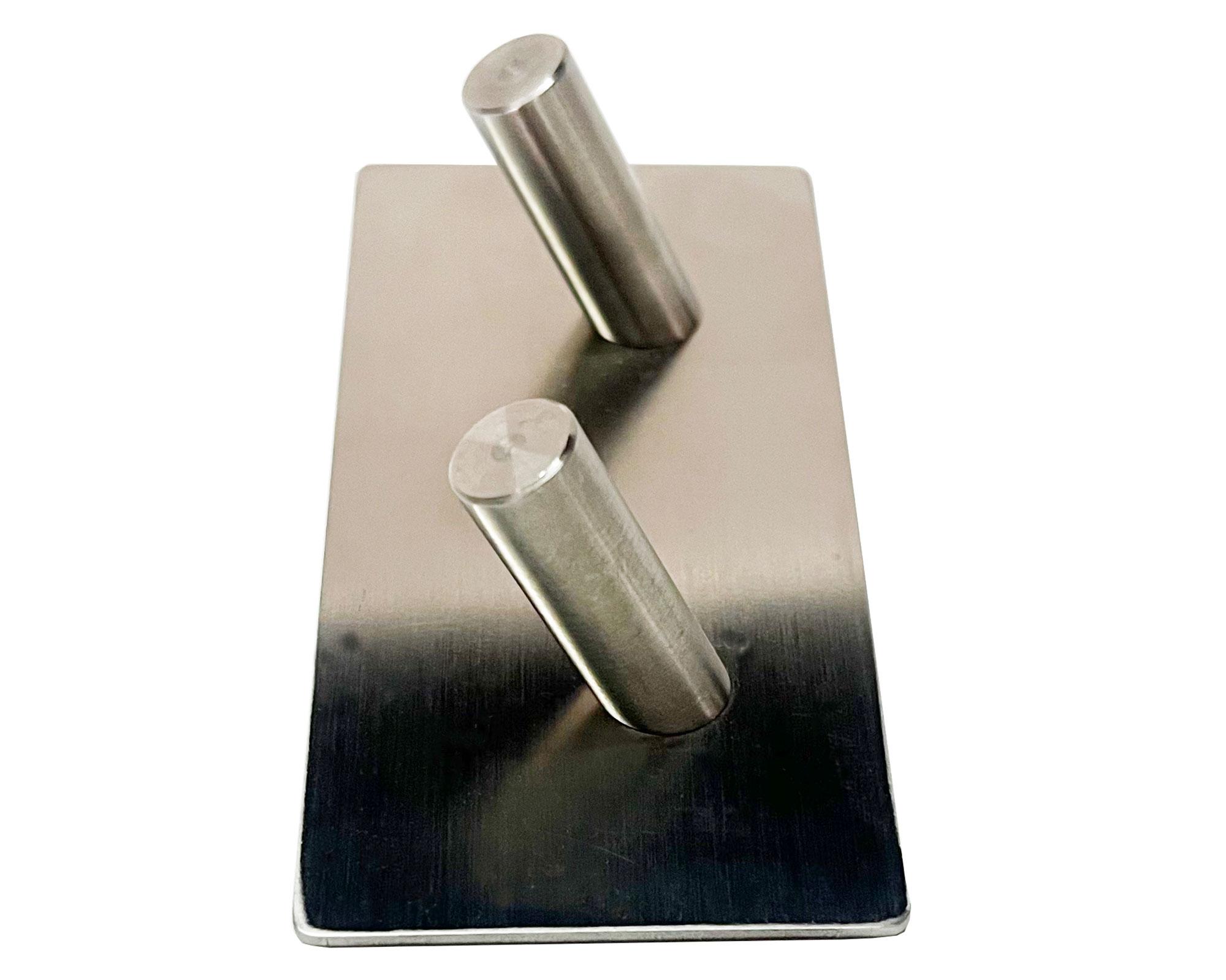 Percha Doble cromado 4.5x9x2.5 cm-3