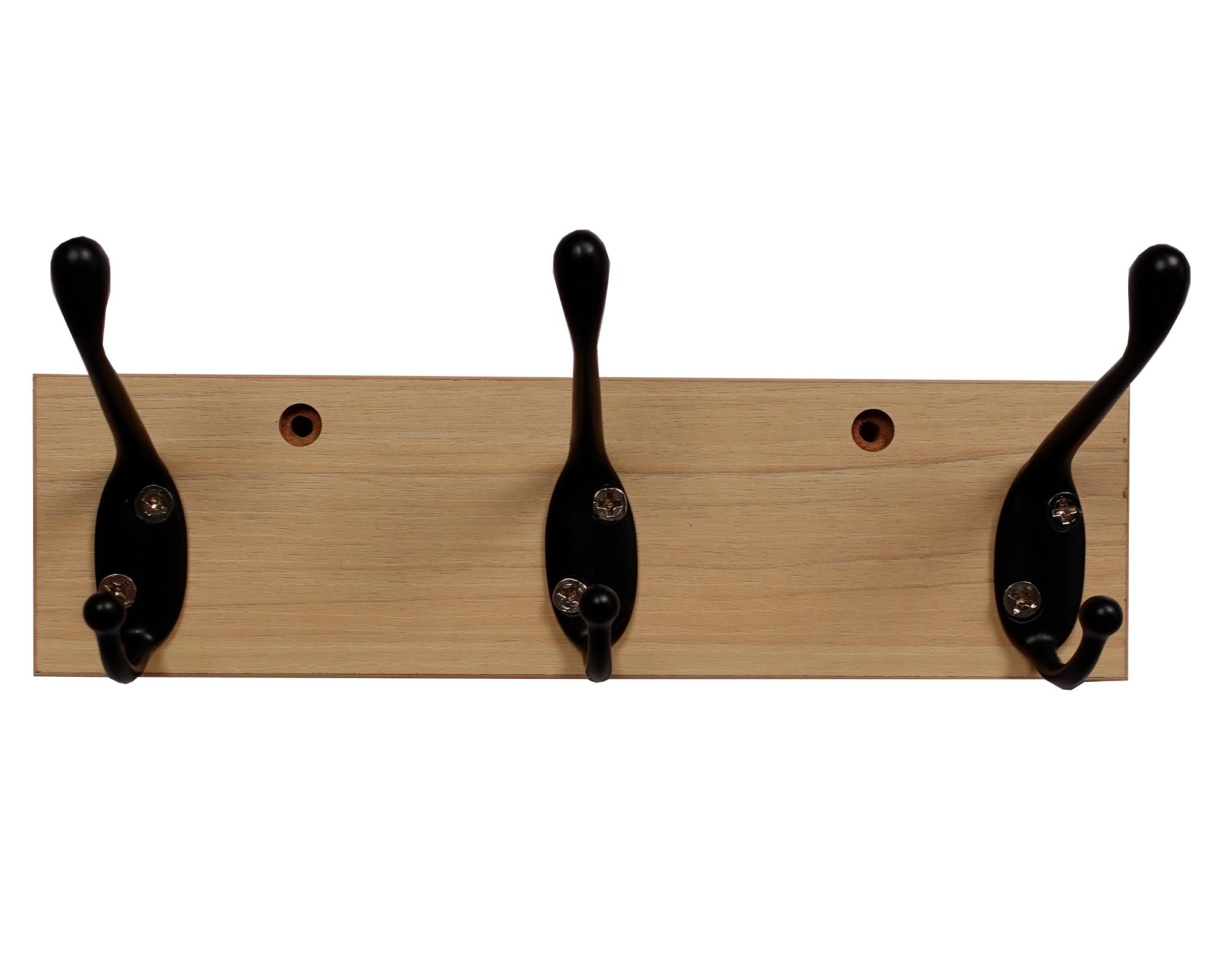 Percha 3 ganchos 6.8x22x1.2 cm-0