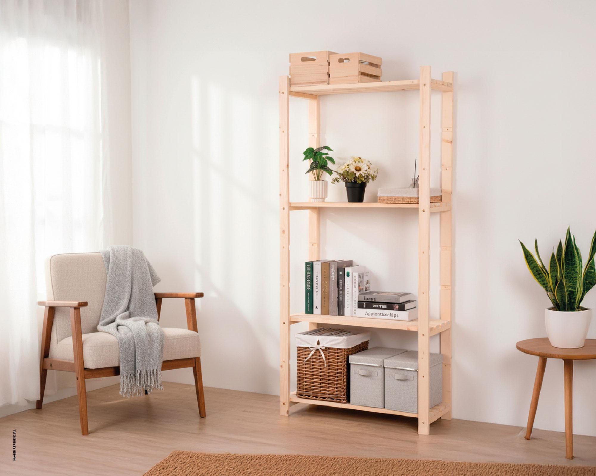 Repisa Ventilada 4 niveles 170x75x29 cm-2