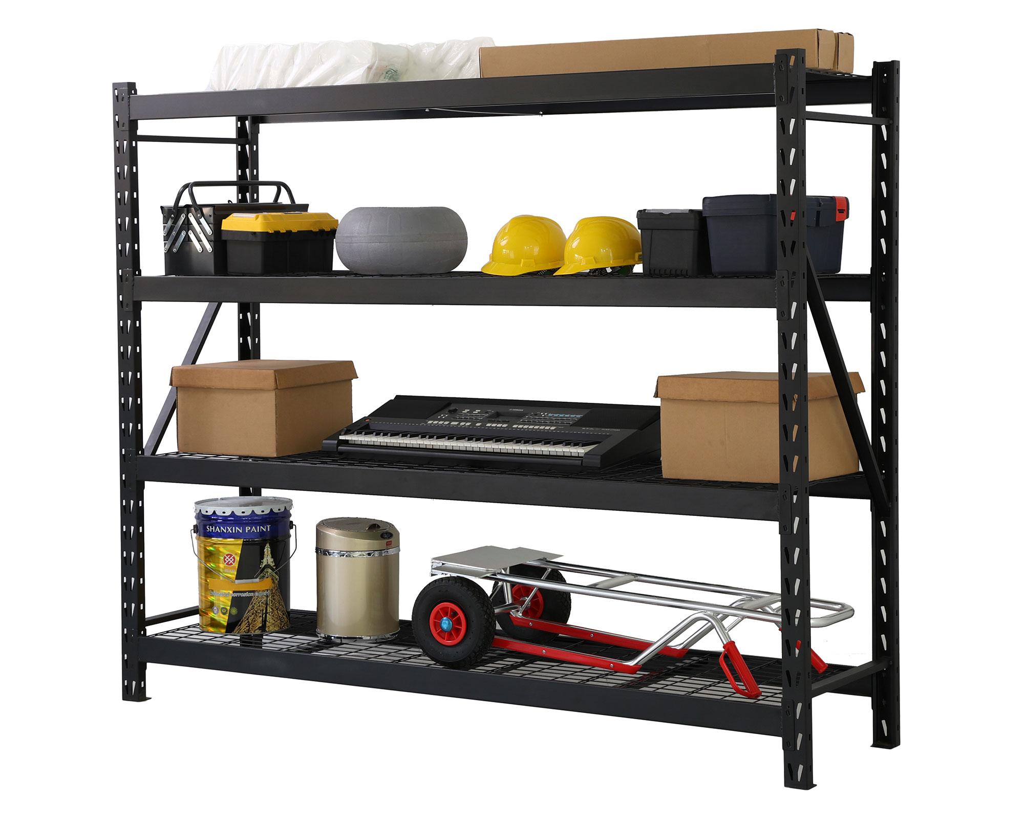 Repisa solida 4 niveles 220x220x60 cm-3