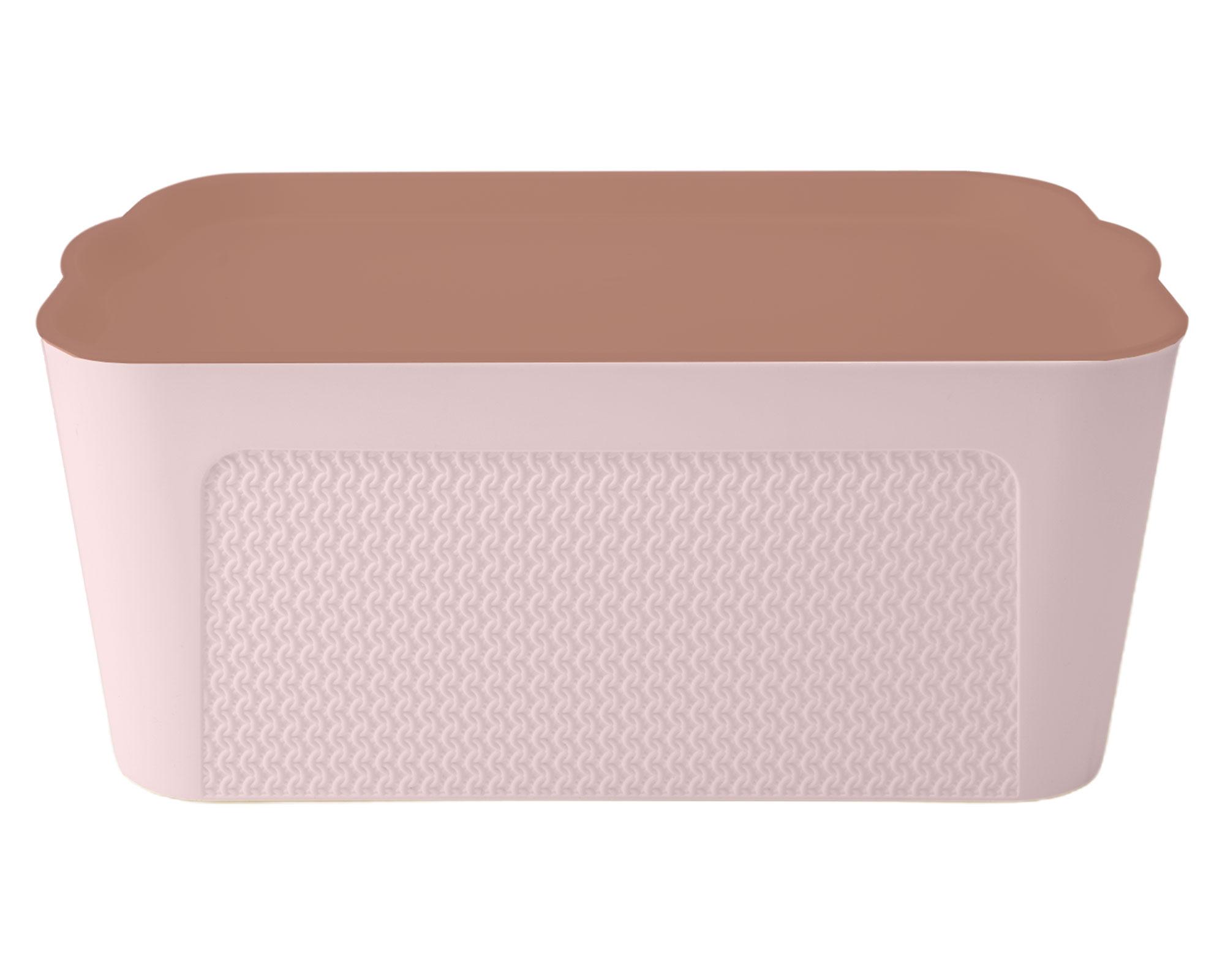 Caja organizadora Bicolor textura 11 lt-0