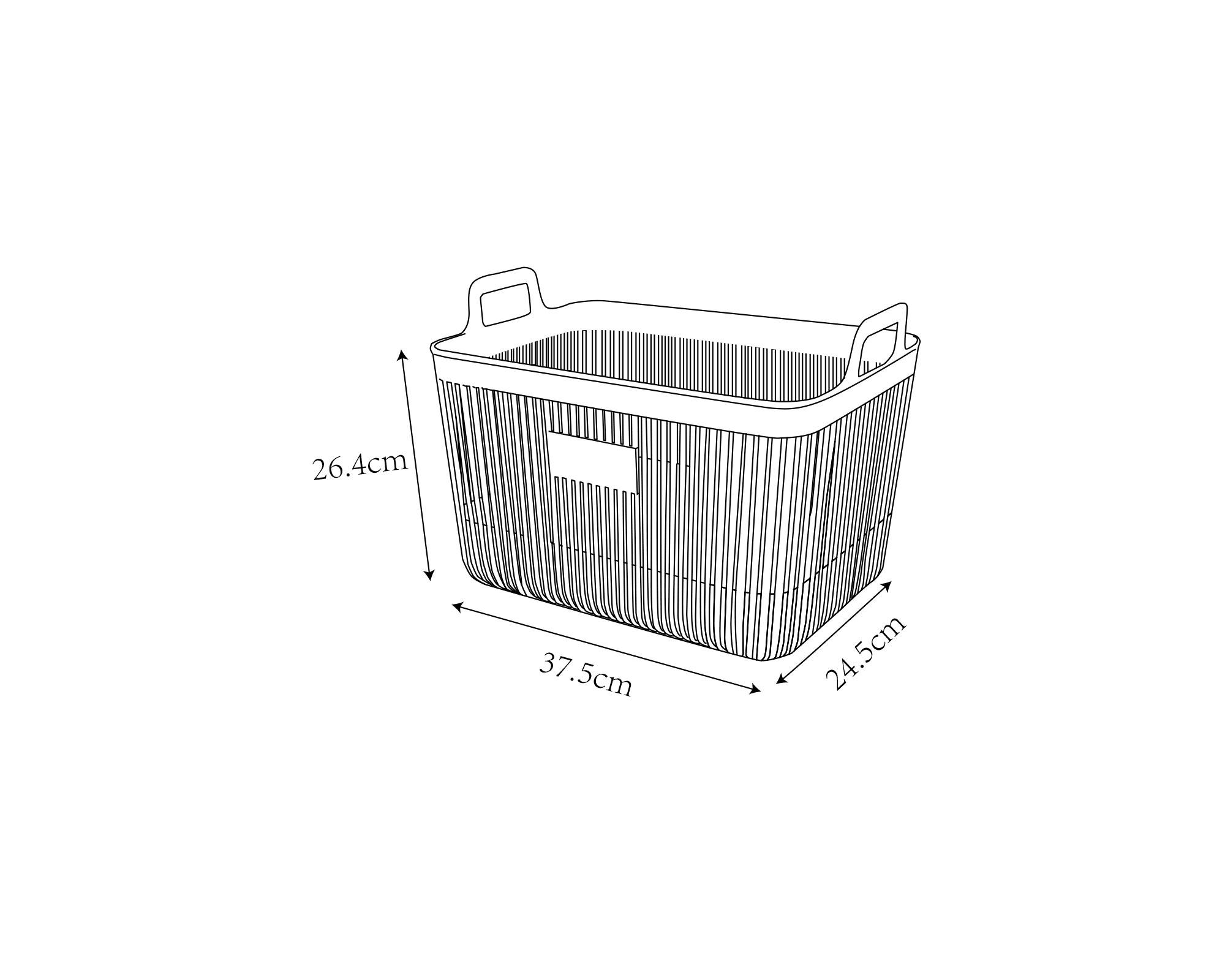 Organizador lavandería asas 16.5 lt-2