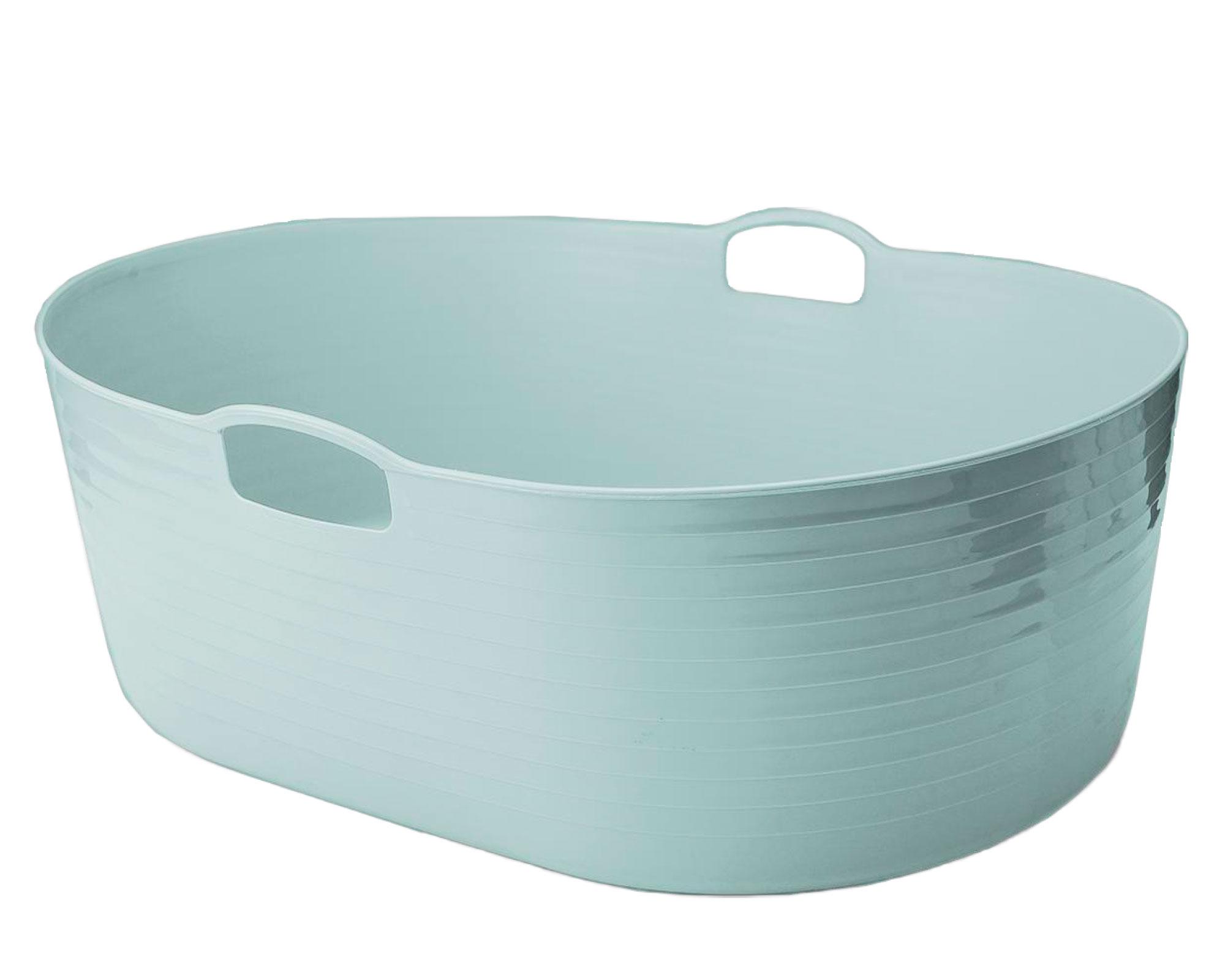 Cesta lavandería flexible asas 37 lt-0