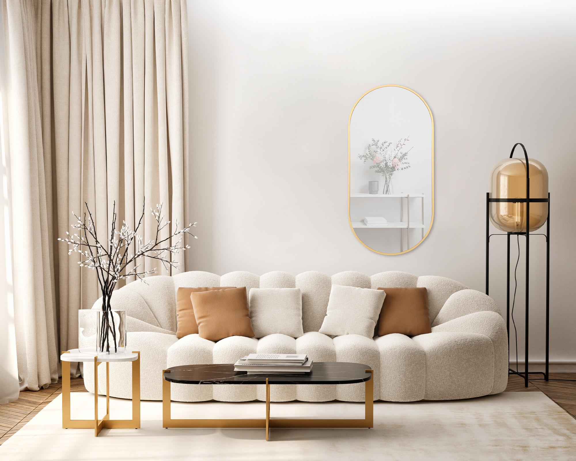 Espejo decorativo 80x40 cm D26-4