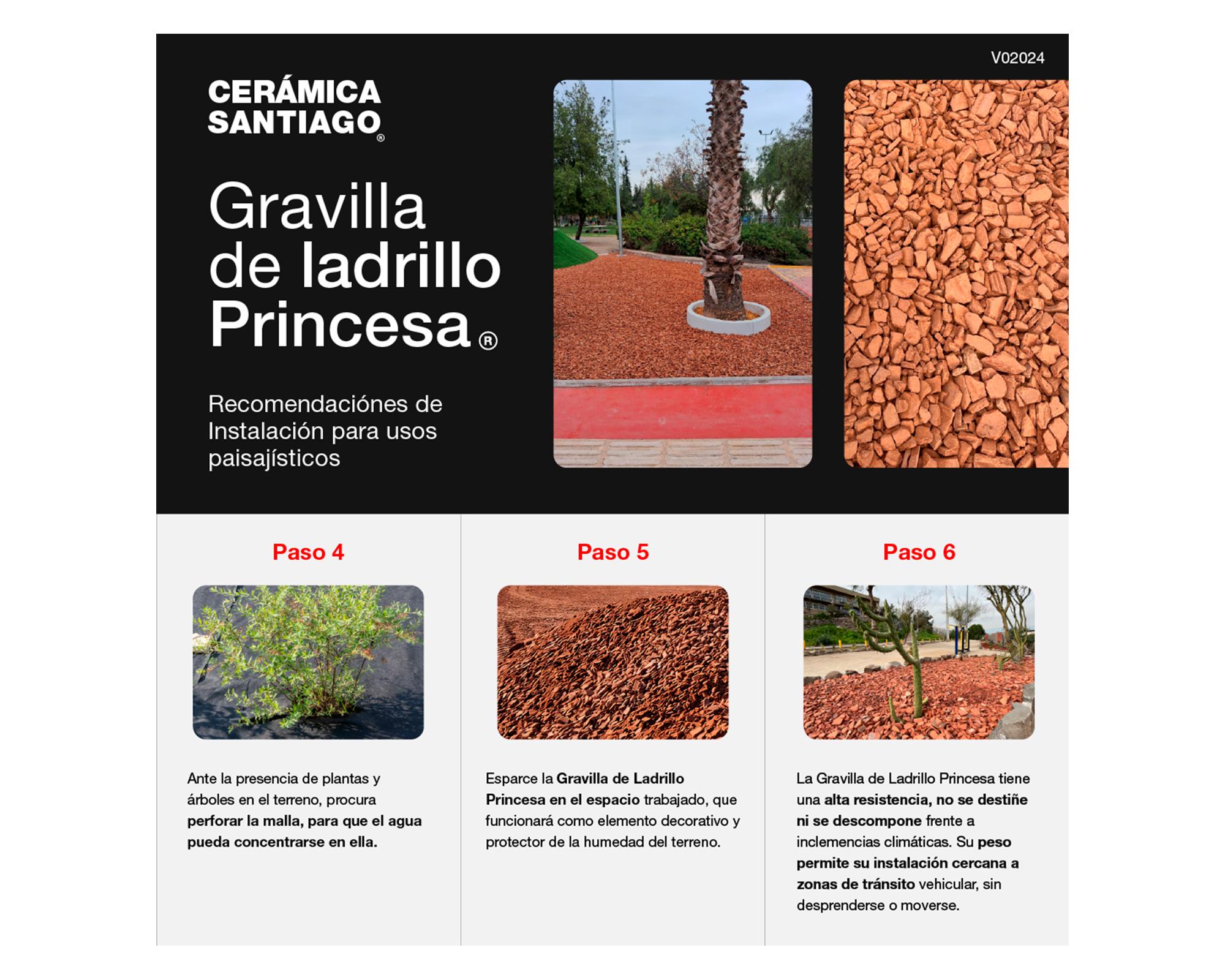 Saco gravilla Ladrillo Princesa 25 kg-3