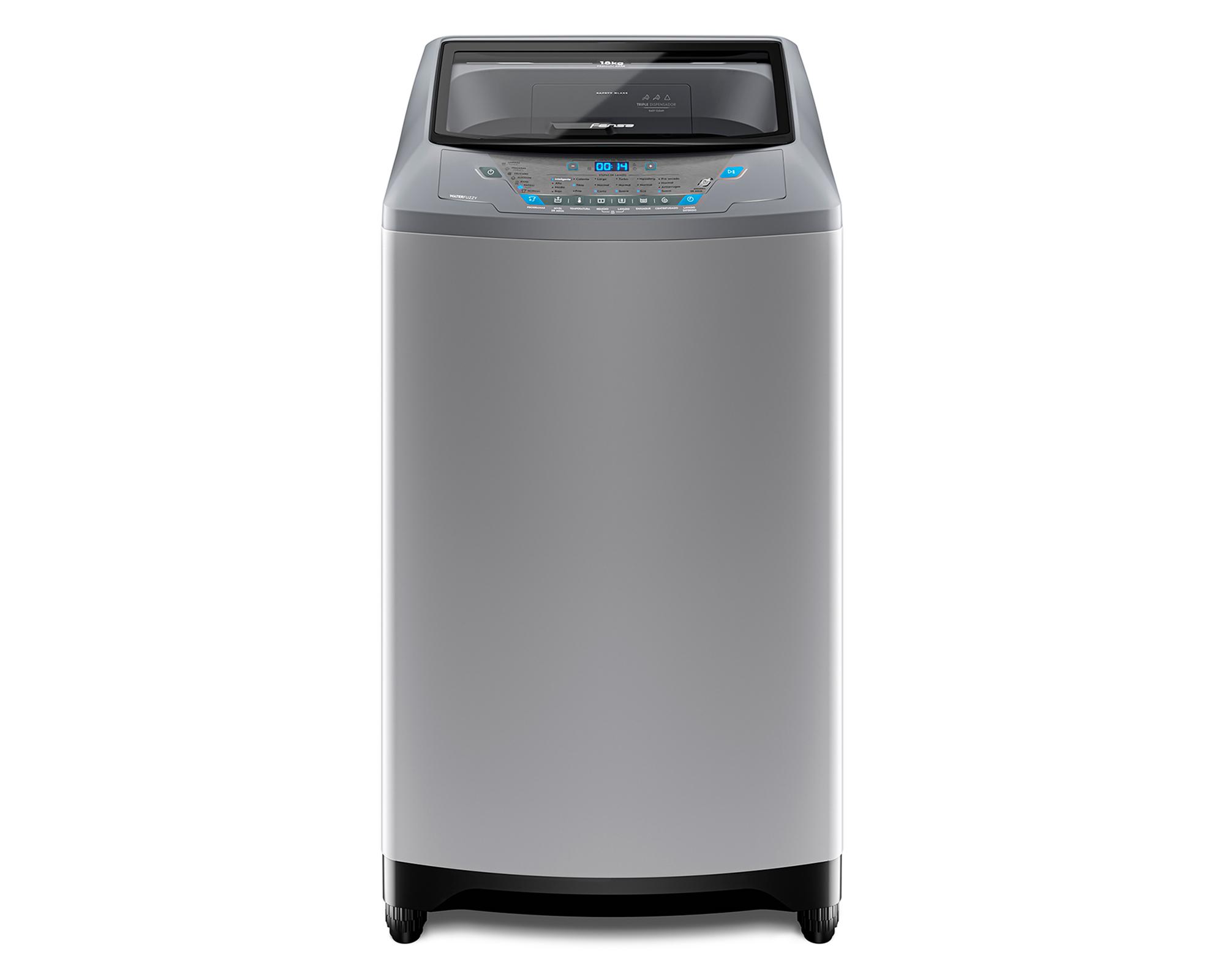 Lavadora Premium care 18 SZ carga superior 18 kg silver-0