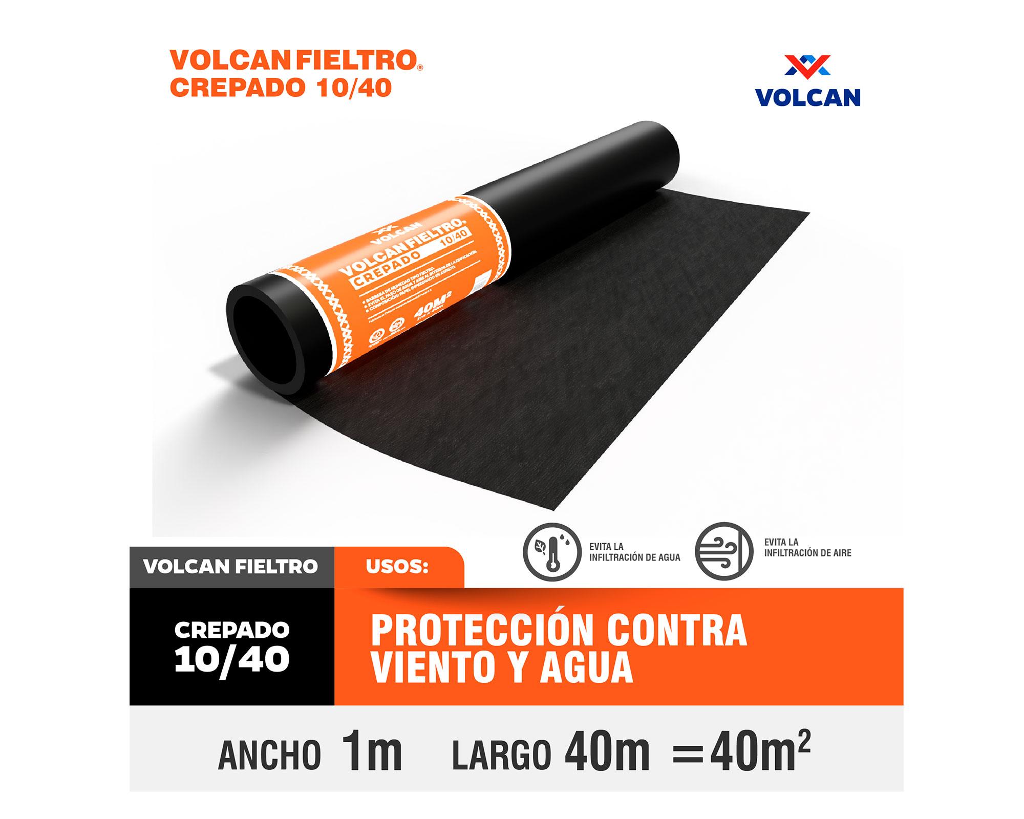 Fieltro asfaltico Crepado 100x4000 cm 40 m2-2
