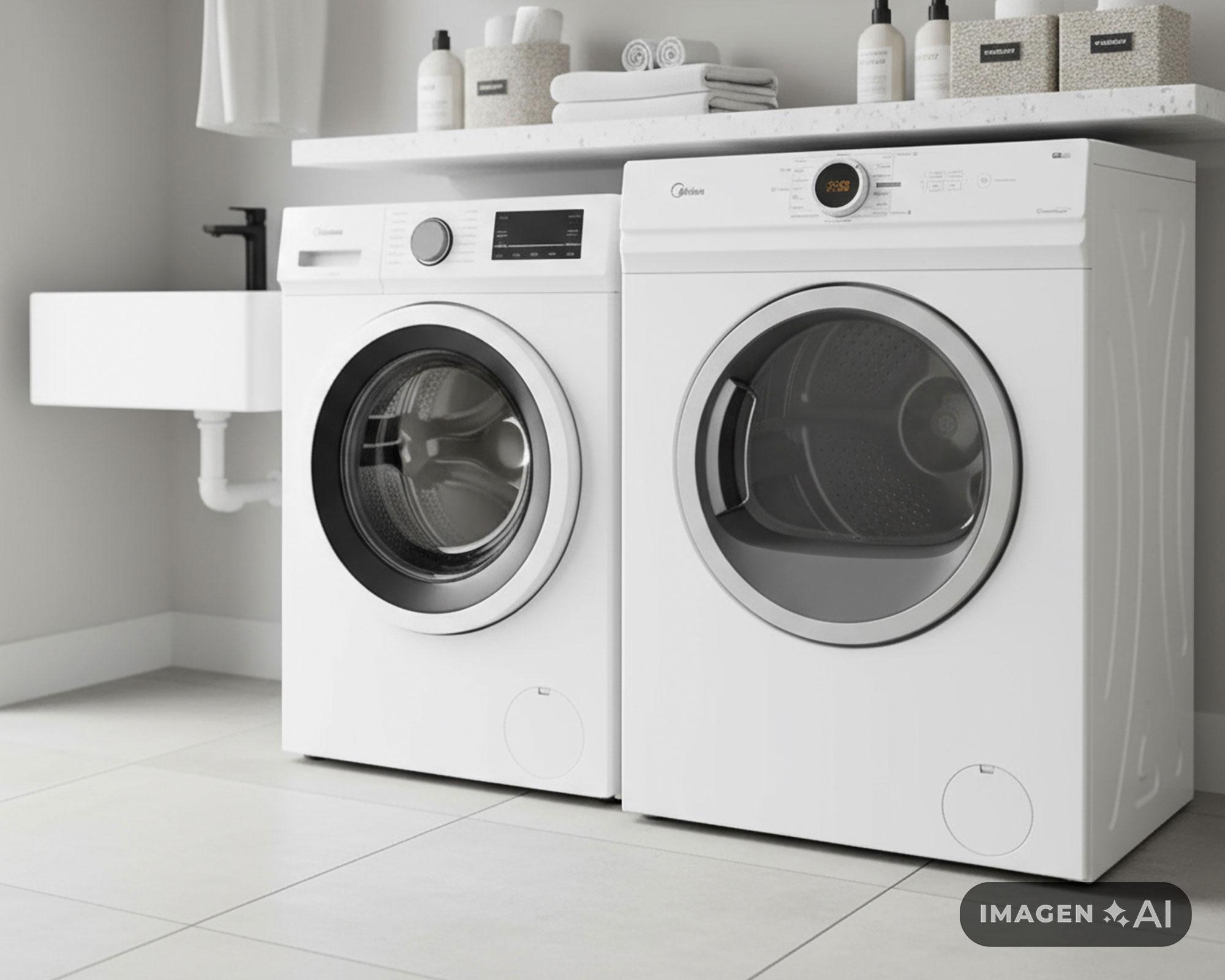 Secadora eléctrica MD100A100/W2 carga frontal 10 kg blanco-6