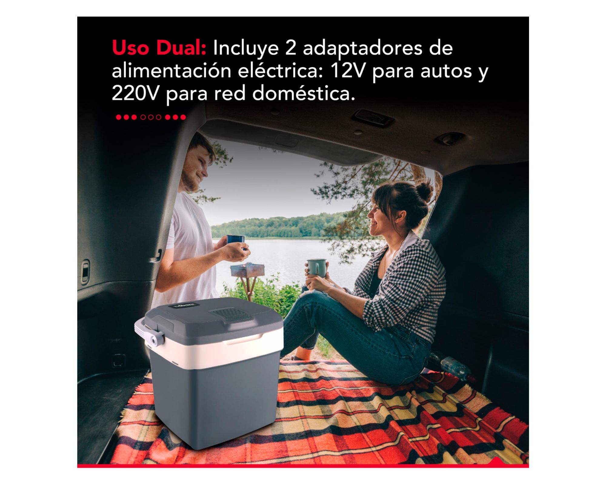 Cooler Thor electro dual gris 29 lt-1