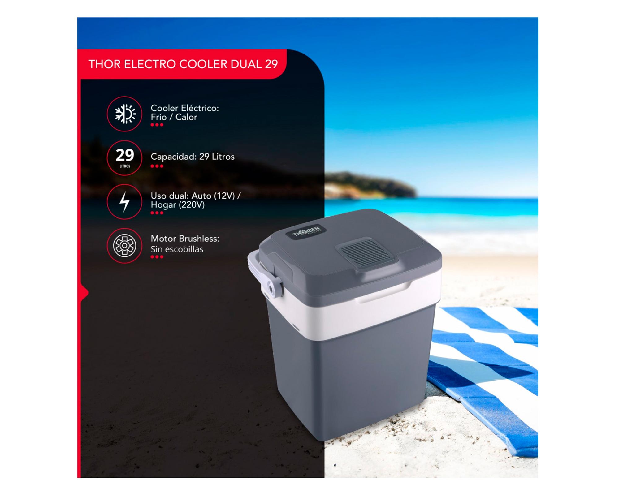 Cooler Thor electro dual gris 29 lt-2