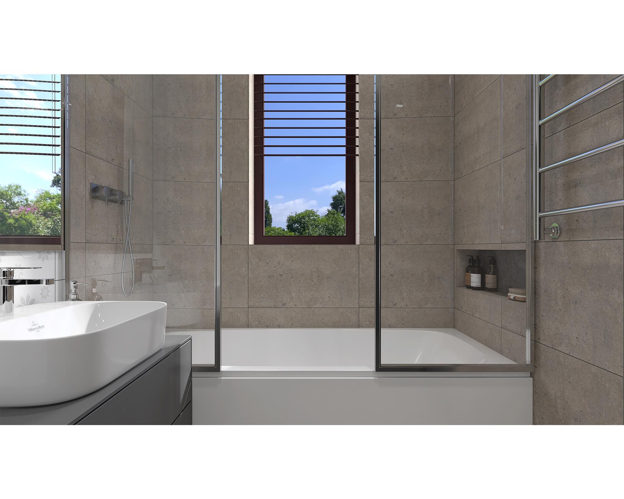 Cerámica para muros Cemento g8 plata 30x60 cm 1.31 m2-2