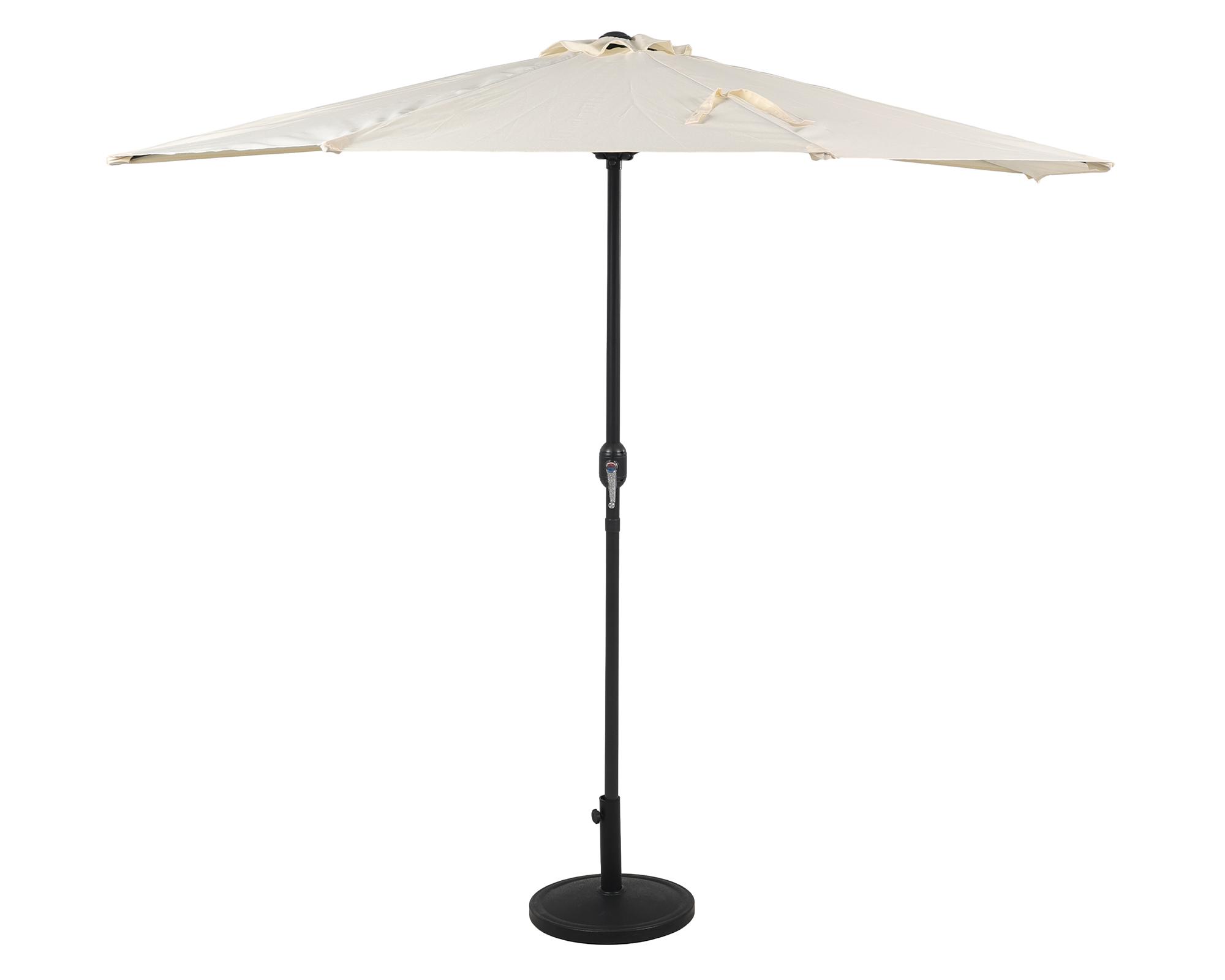 Sombrilla media balcón beige-2