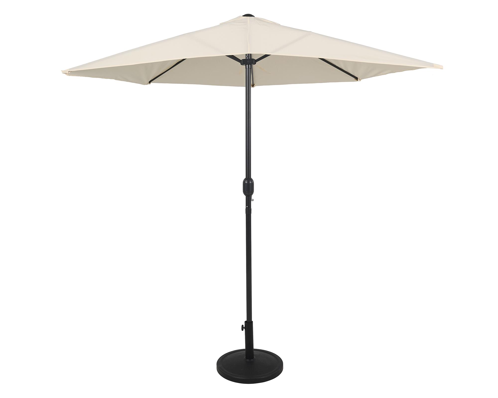 Sombrilla media balcón beige-3