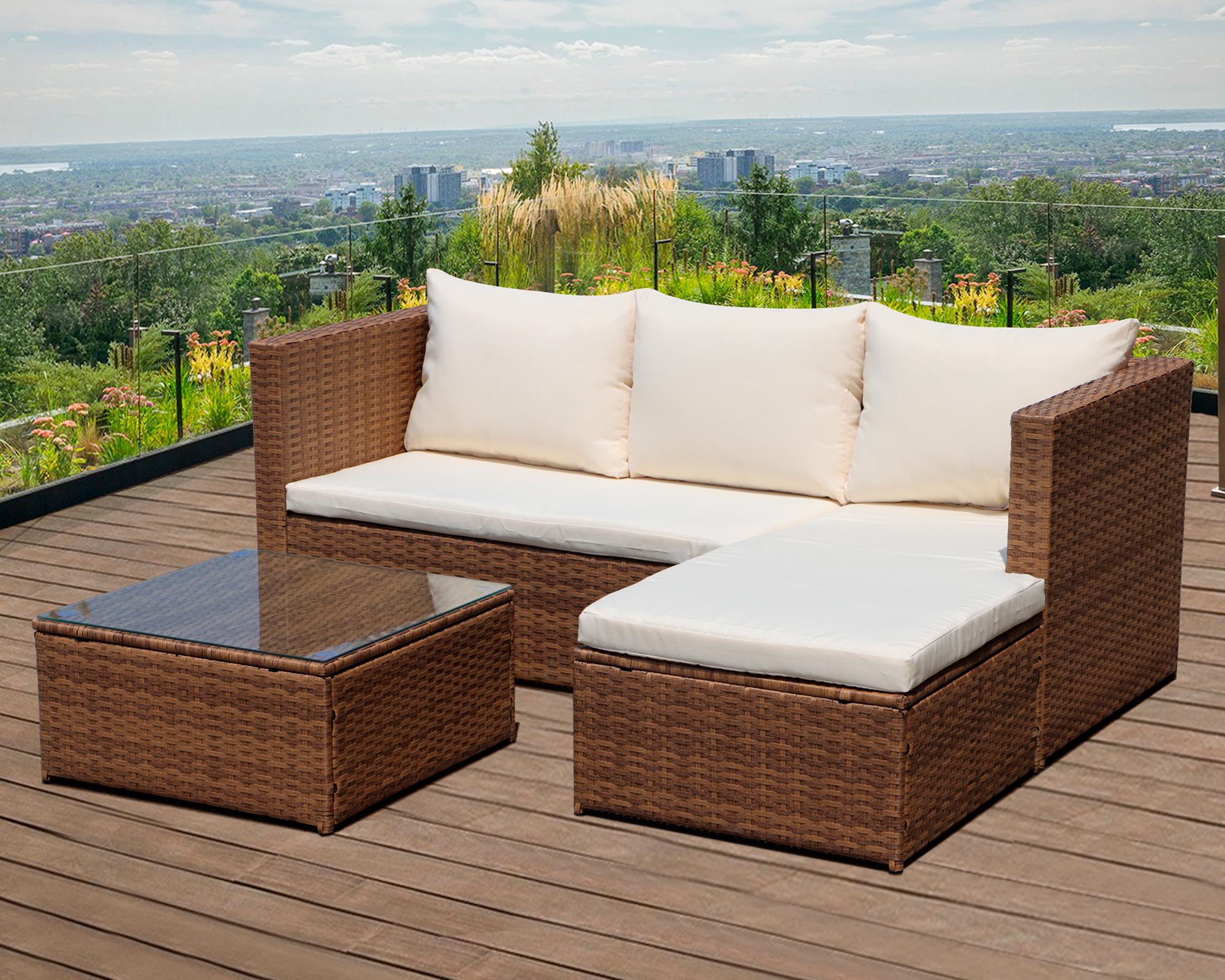 Set living Teyú 3 personas-4