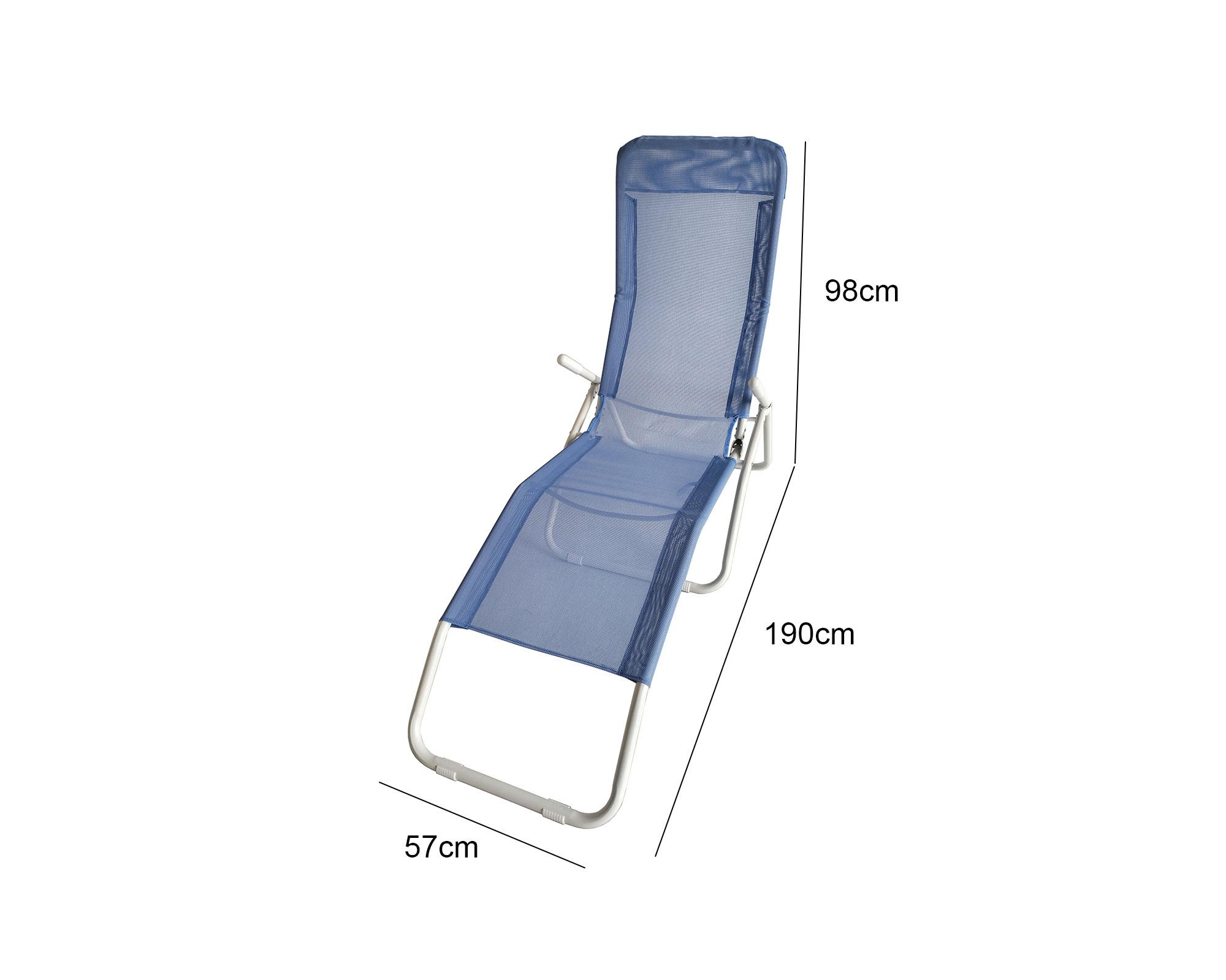 Reposera curva caño TXT-3