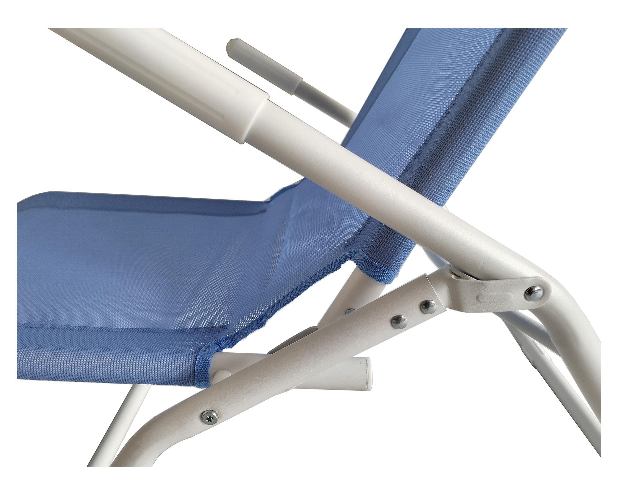 Reposera curva caño TXT-2