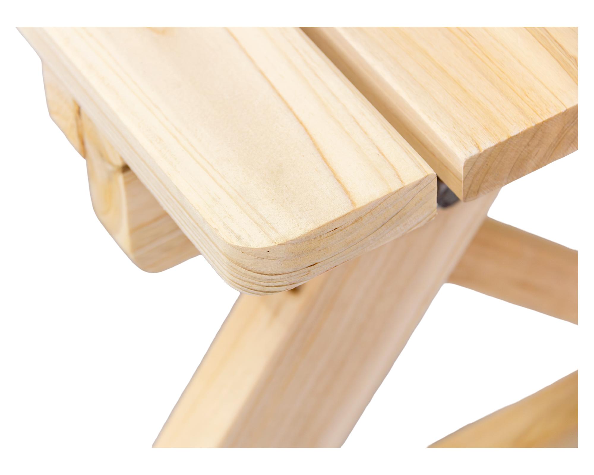 Set comedor 2 bancas Teyu madera-9