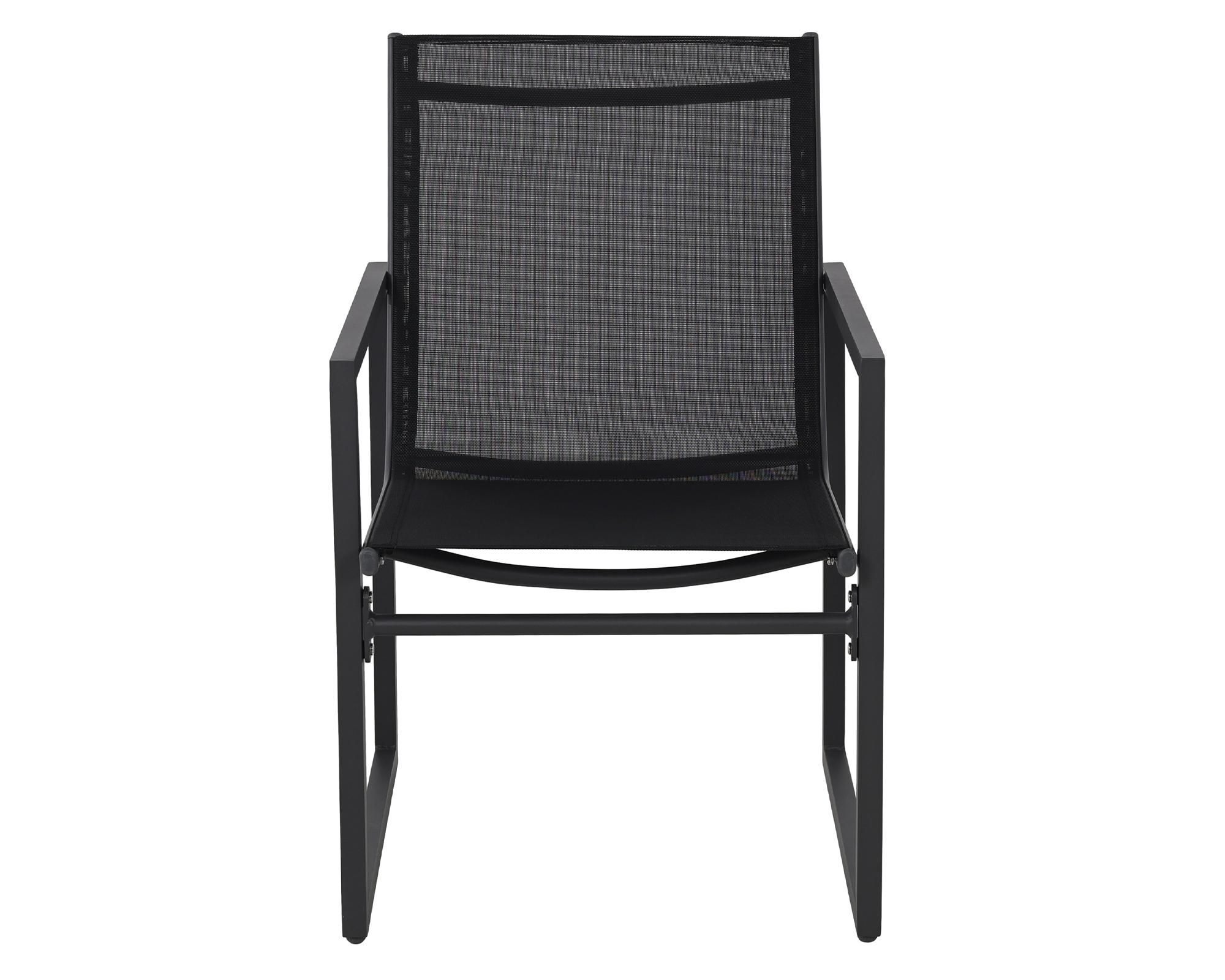 Set bistró Camalote 2 personas negro-3