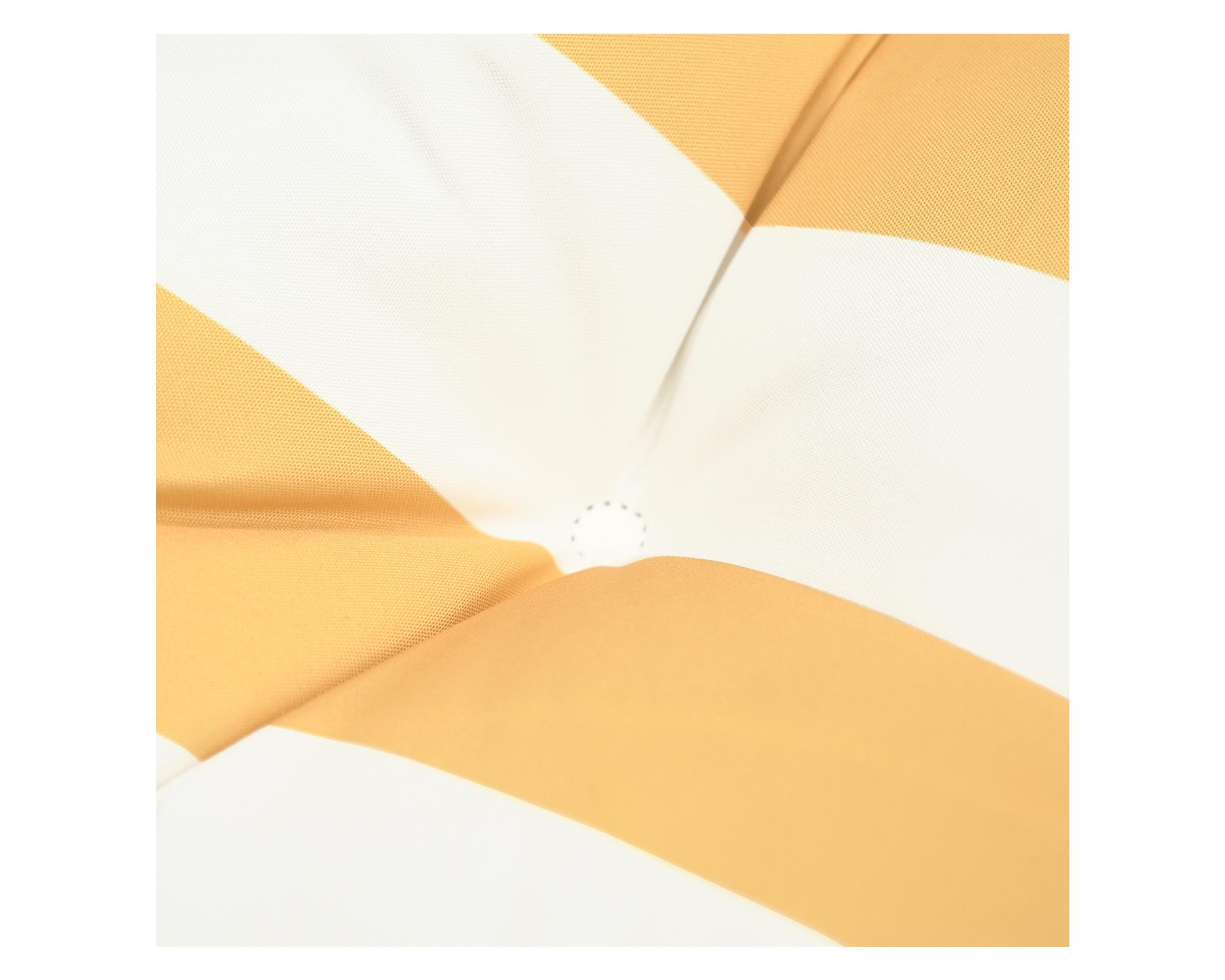 Cojín asiento Rayas amarillo/blanco 45x45 cm-4