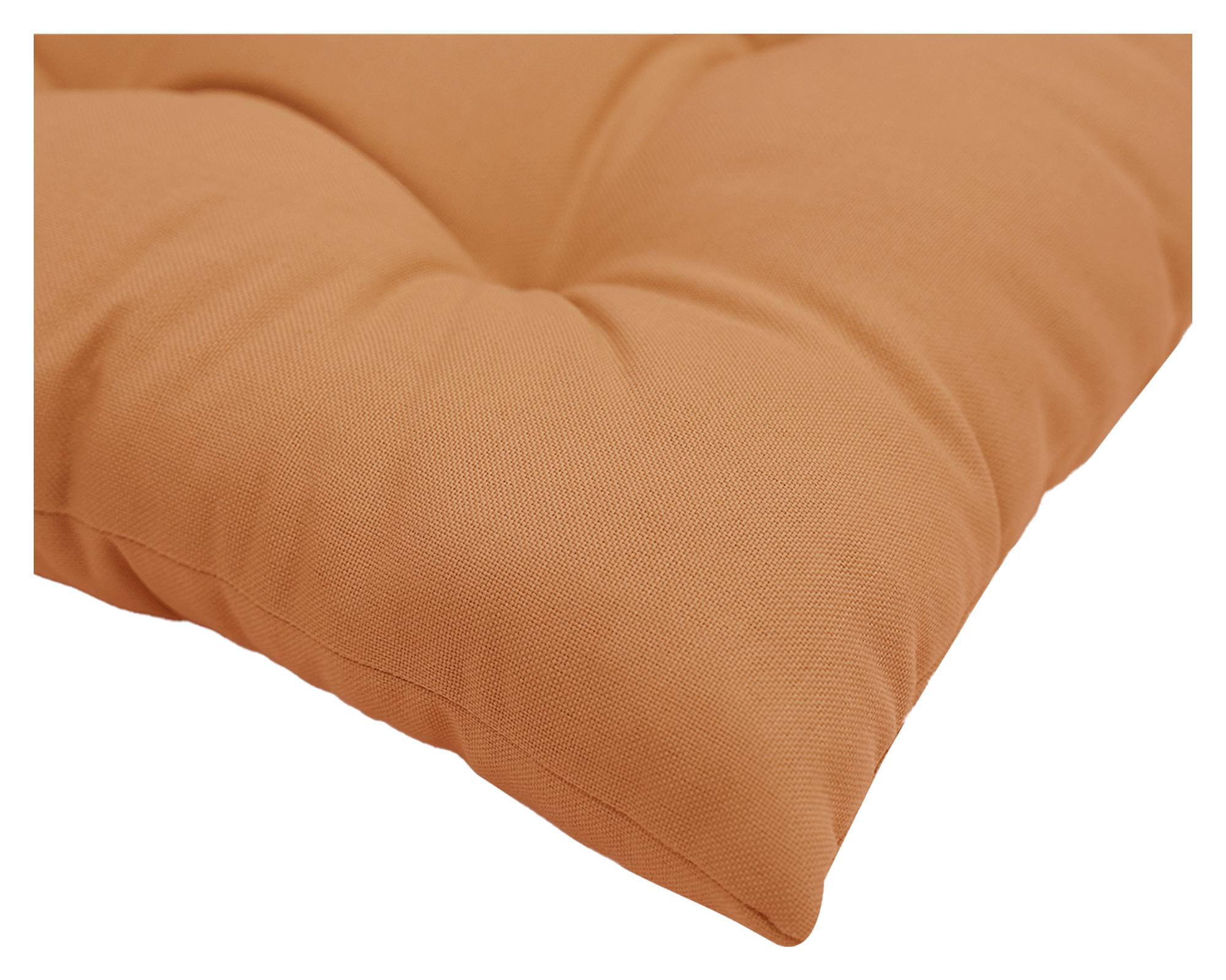 Cojín asiento Liso terracota 45x45 cm-4