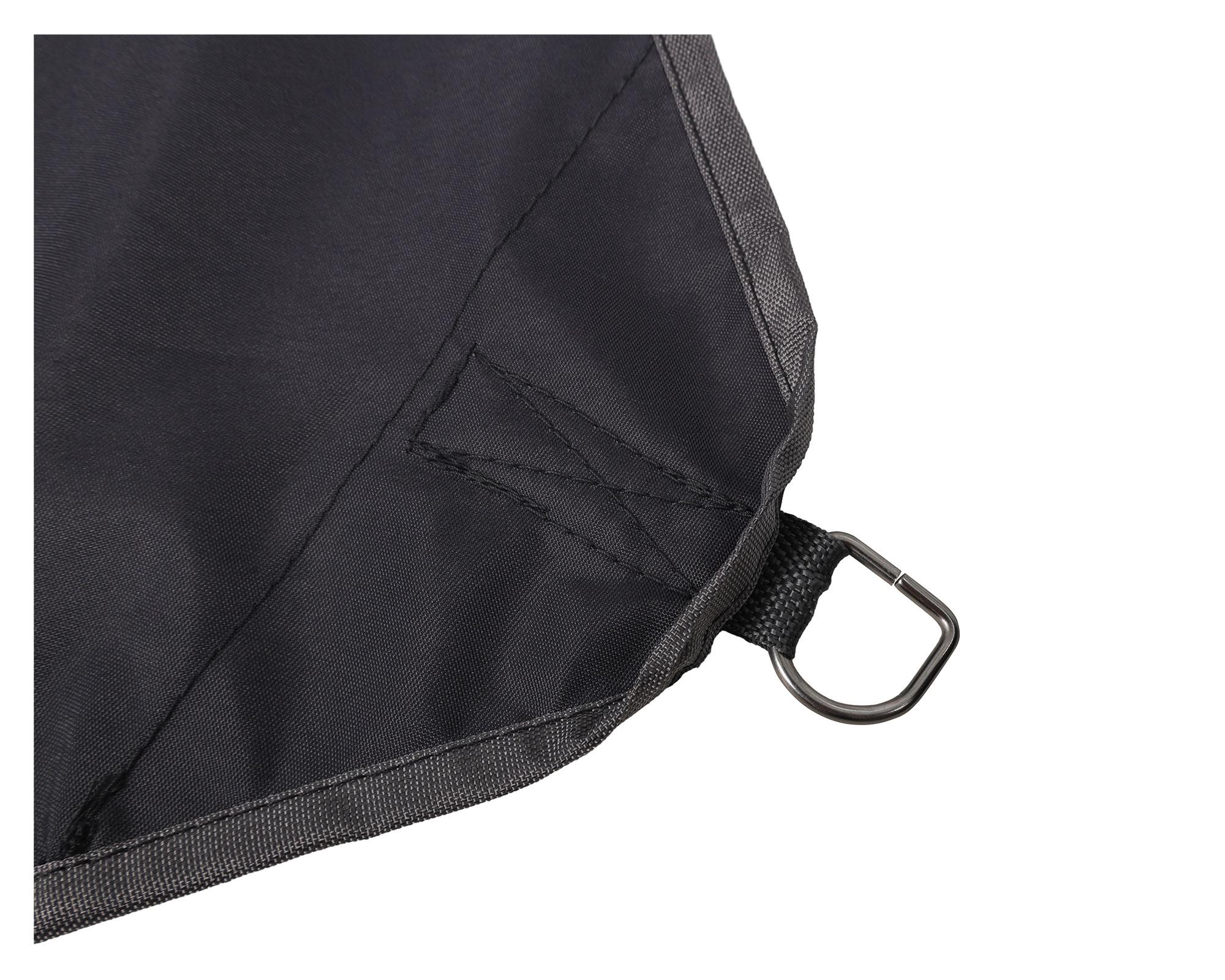Toldo Vela rectangular gris 300 cm-1