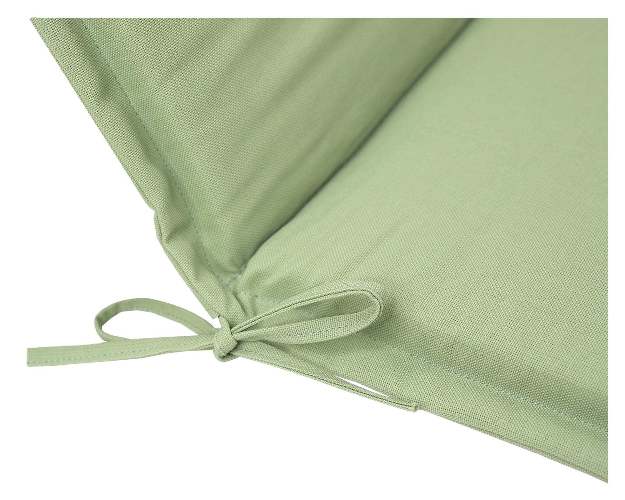 Cojín reposera Liso verde 60x195 cm-3