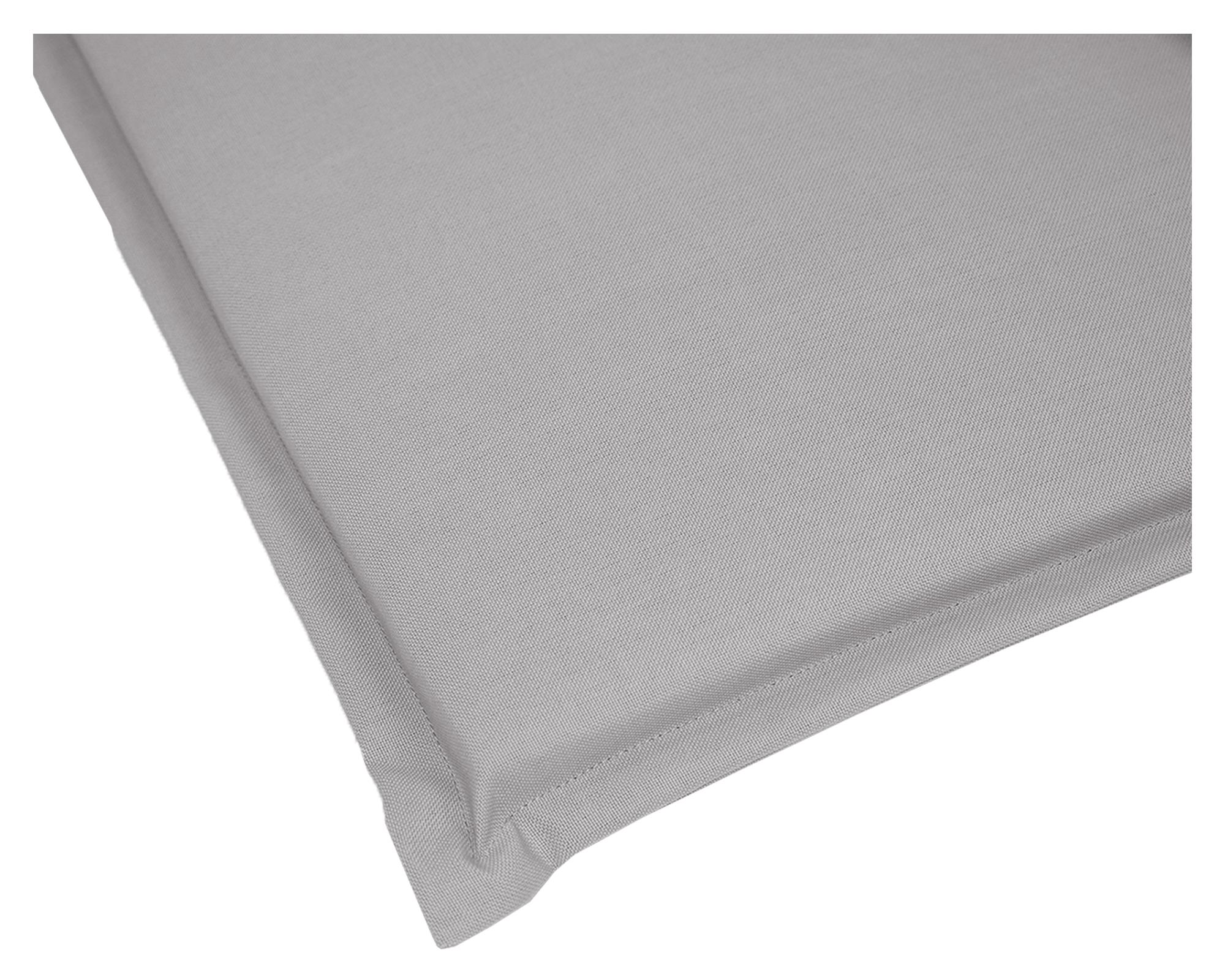 Cojín reposera Liso gris 60x195 cm-2