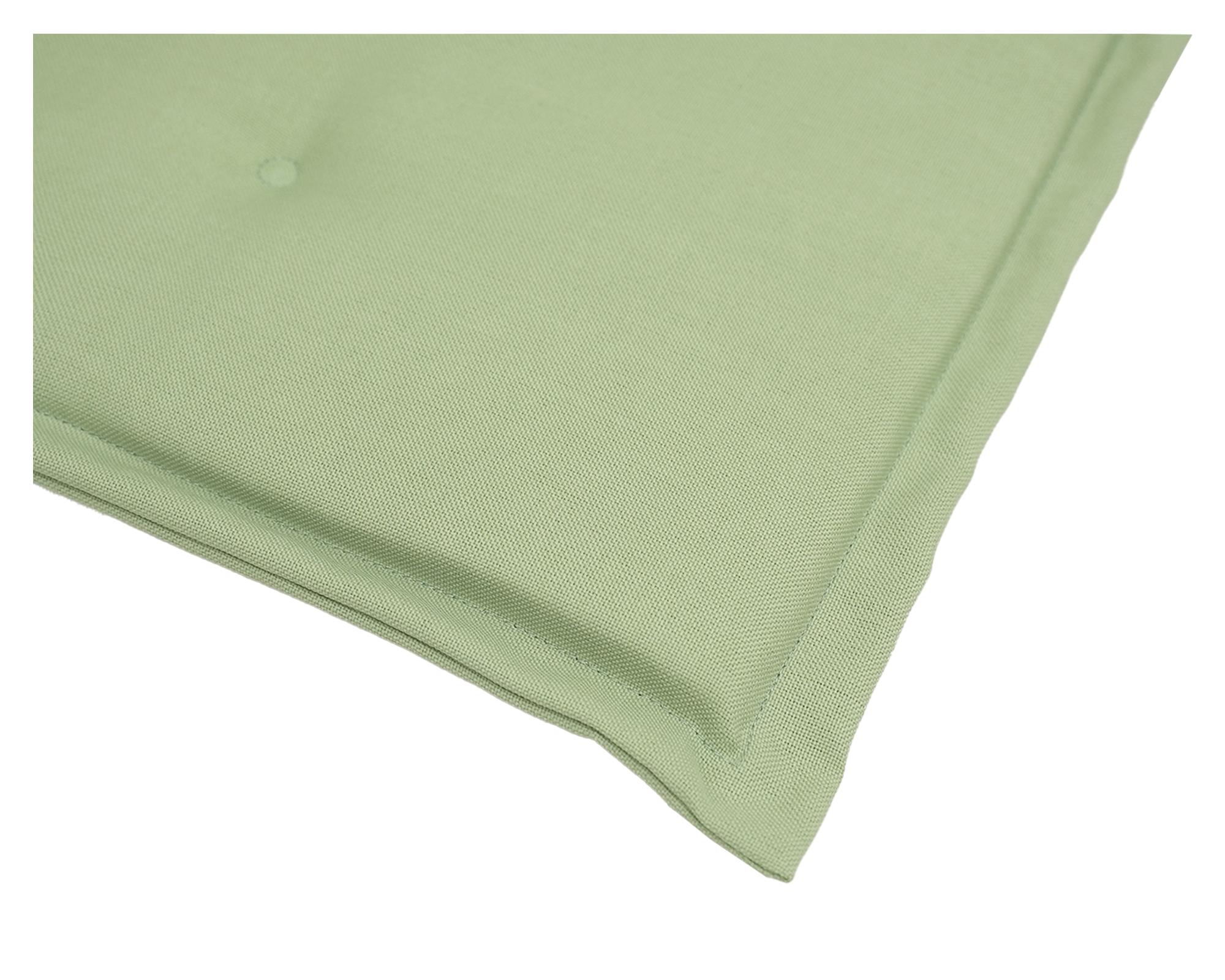 Cojín asiento respaldo Liso verde 43x110 cm-2