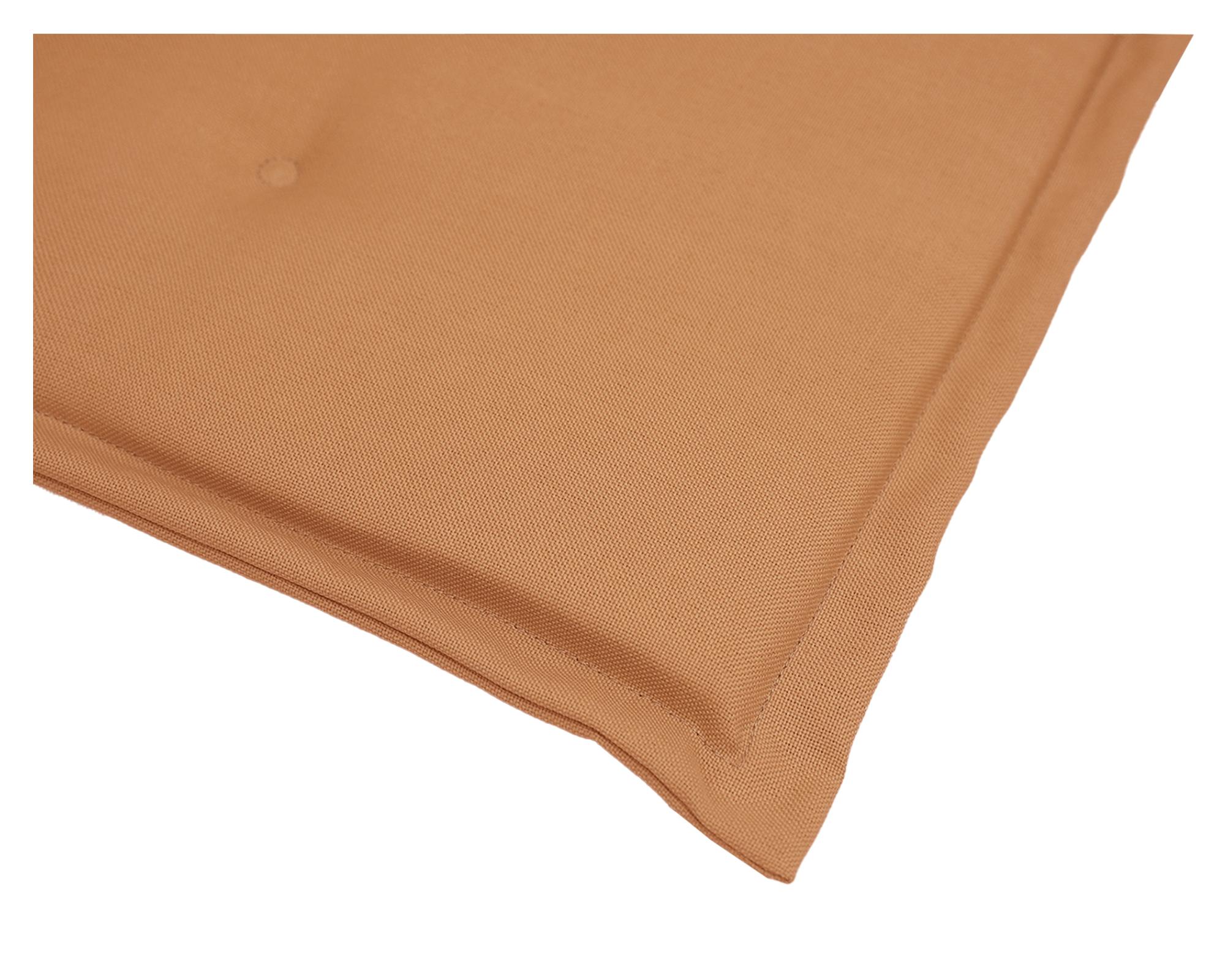 Cojín asiento respaldo Liso terracota 43x110 cm-2