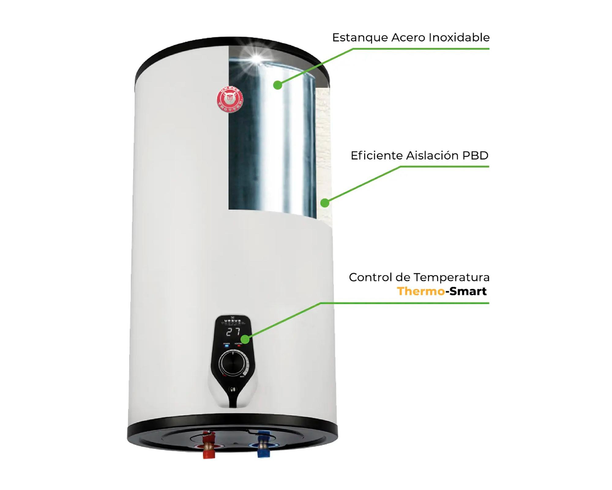 Termo eléctrico UT Inox 50 lt -5