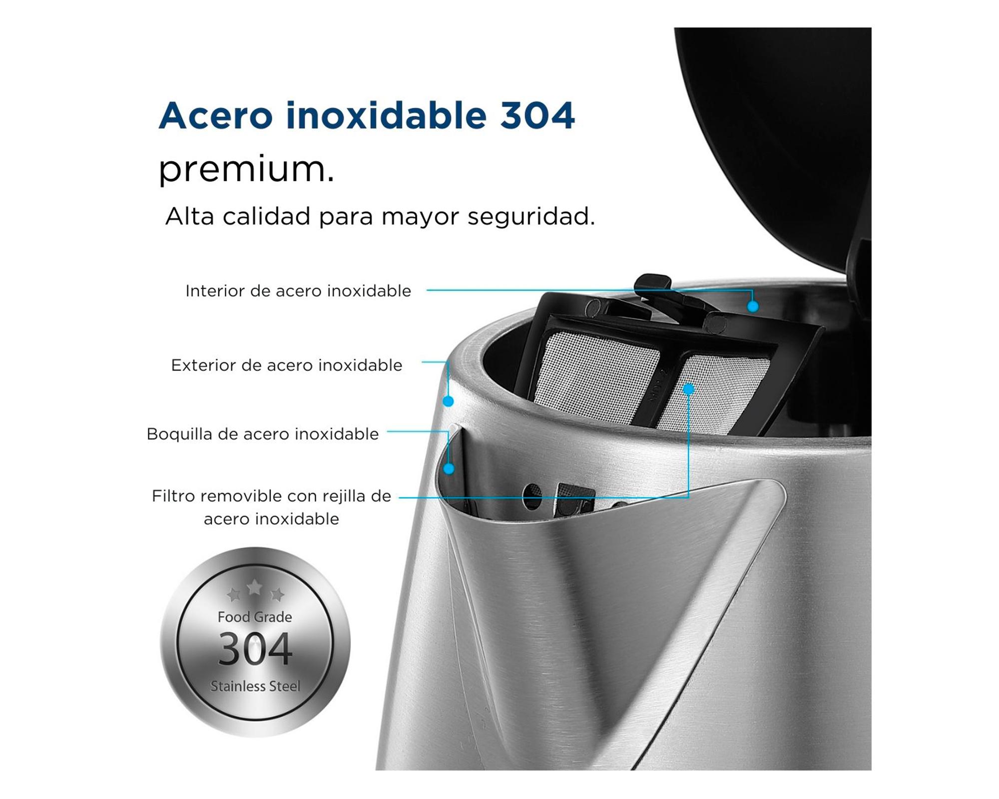 Hervidor MK-17S42B inox 1.7L-4