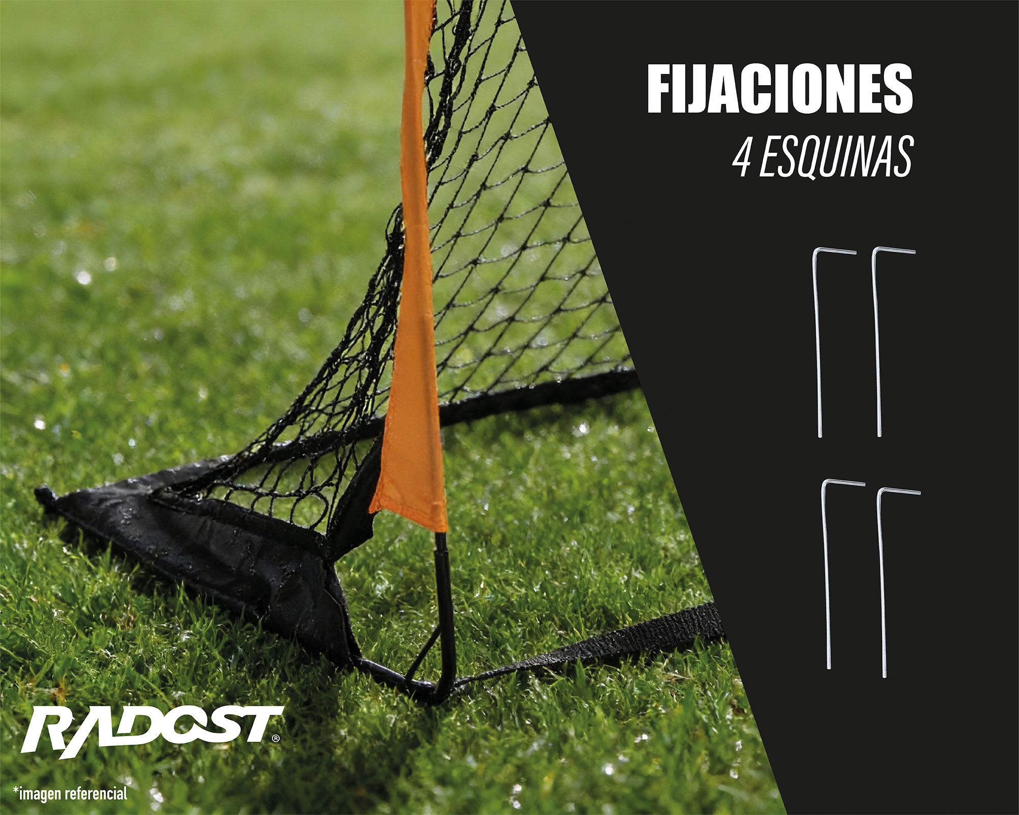 Arco fútbol Plegable 90x121x60 cm-5