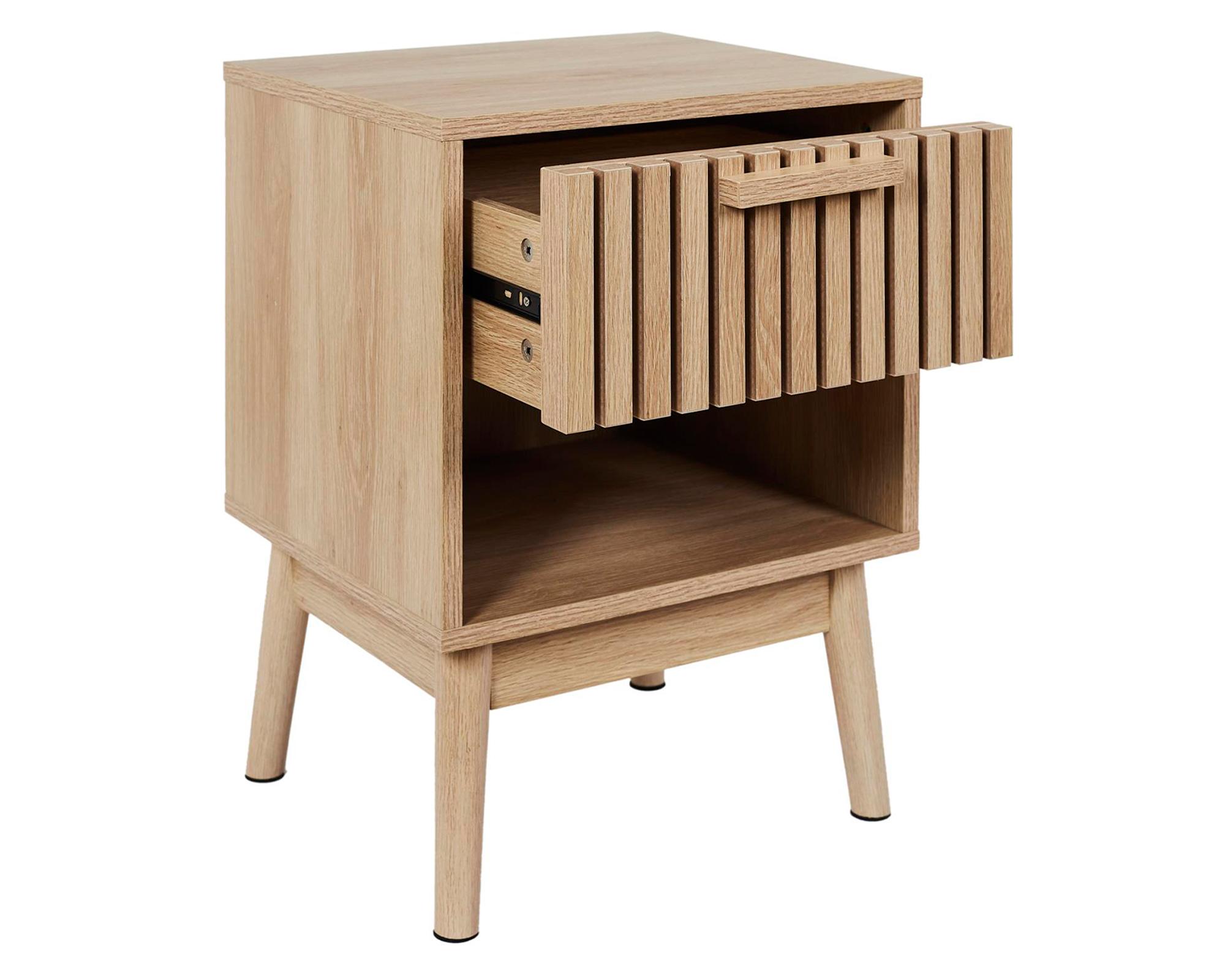 Velador Atenea natural 55x40x35 cm 1 cajón-2