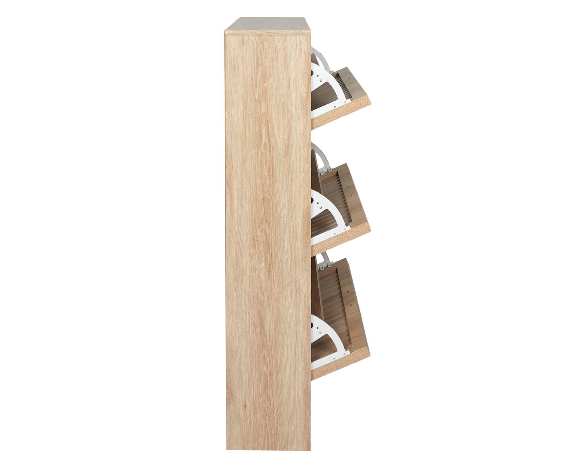 Zapatera Atenea natural 113x60x24 cm-5