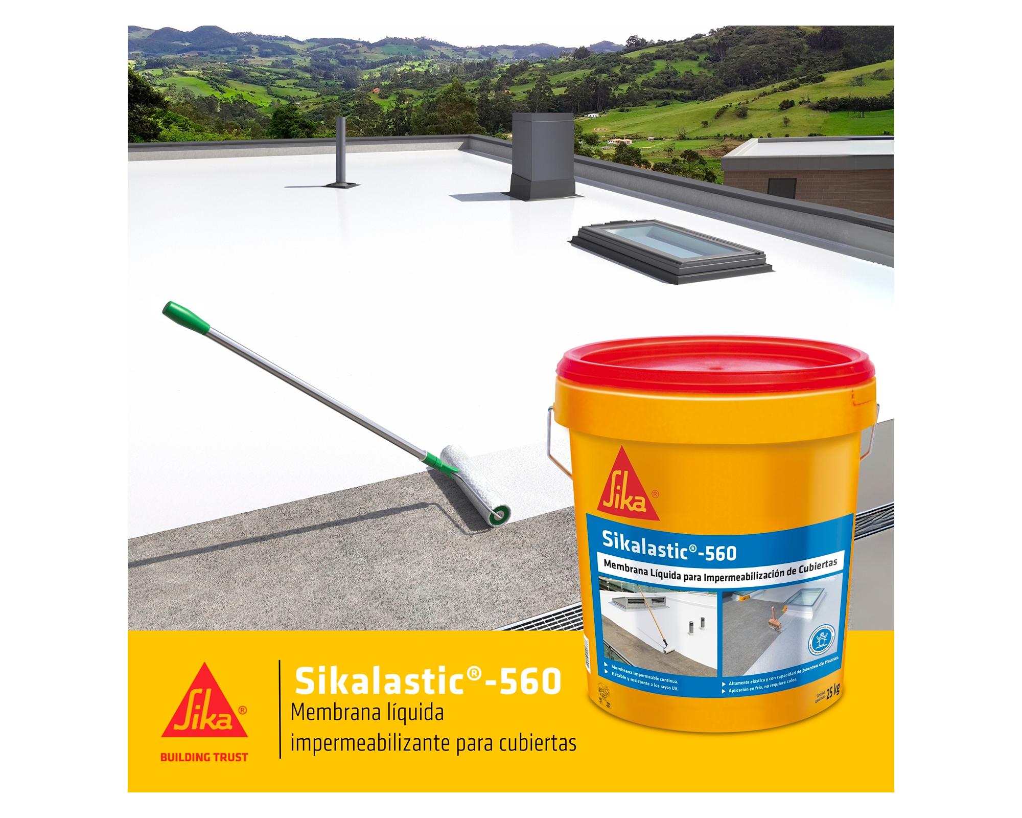 Impermeabilizante Sikalastic 560 25 kg blanco-1