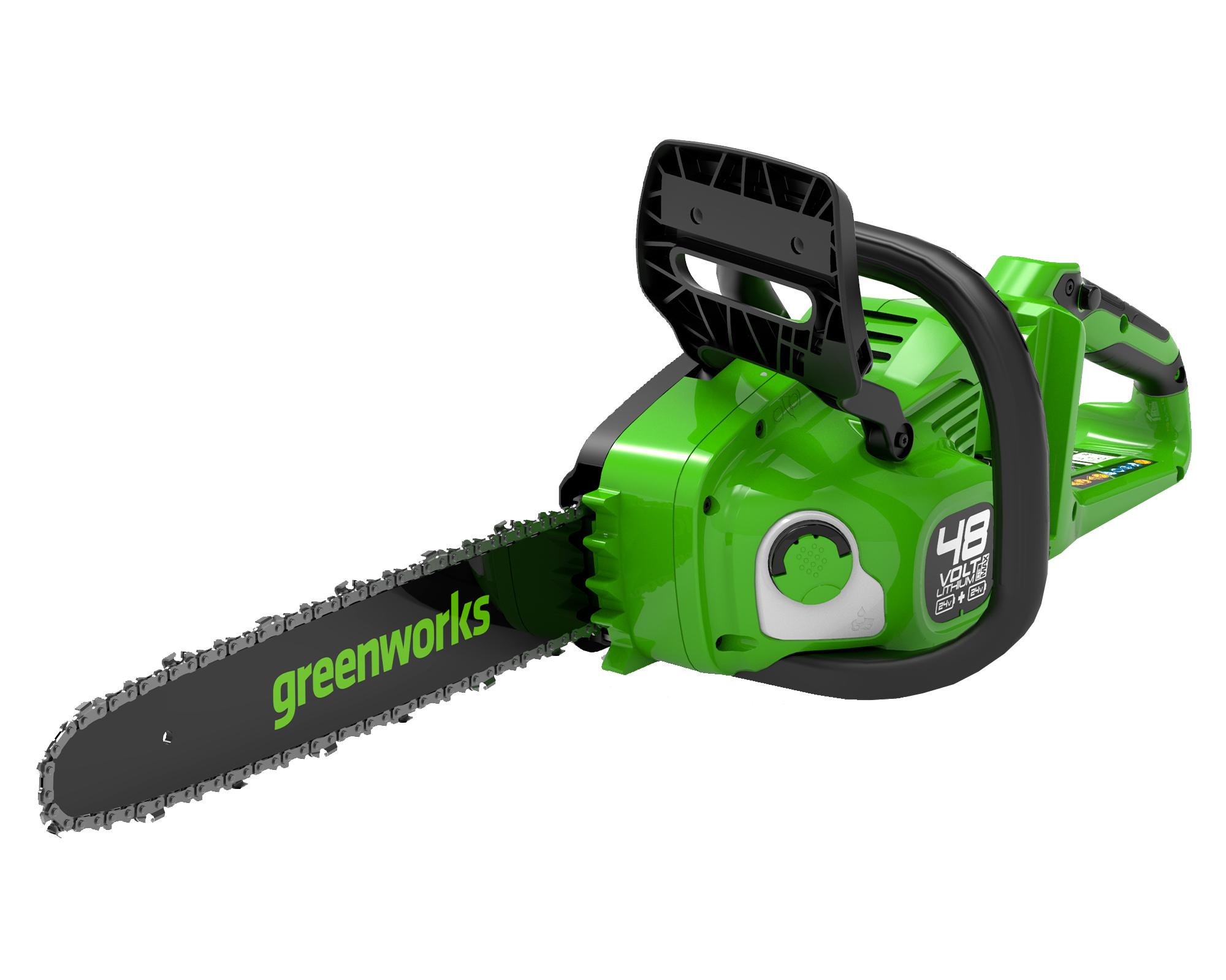 Motosierra Pro 48V 16" + kit batería y cargador-0