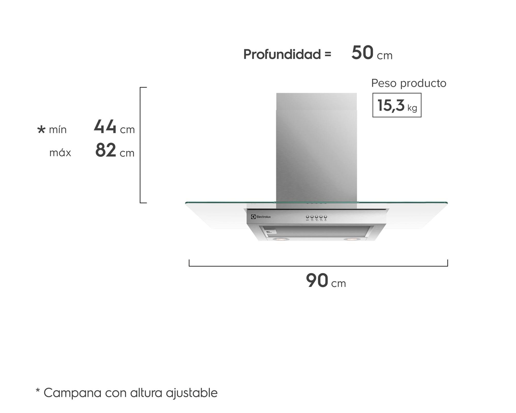 Campana mural CE9VX 213W-5