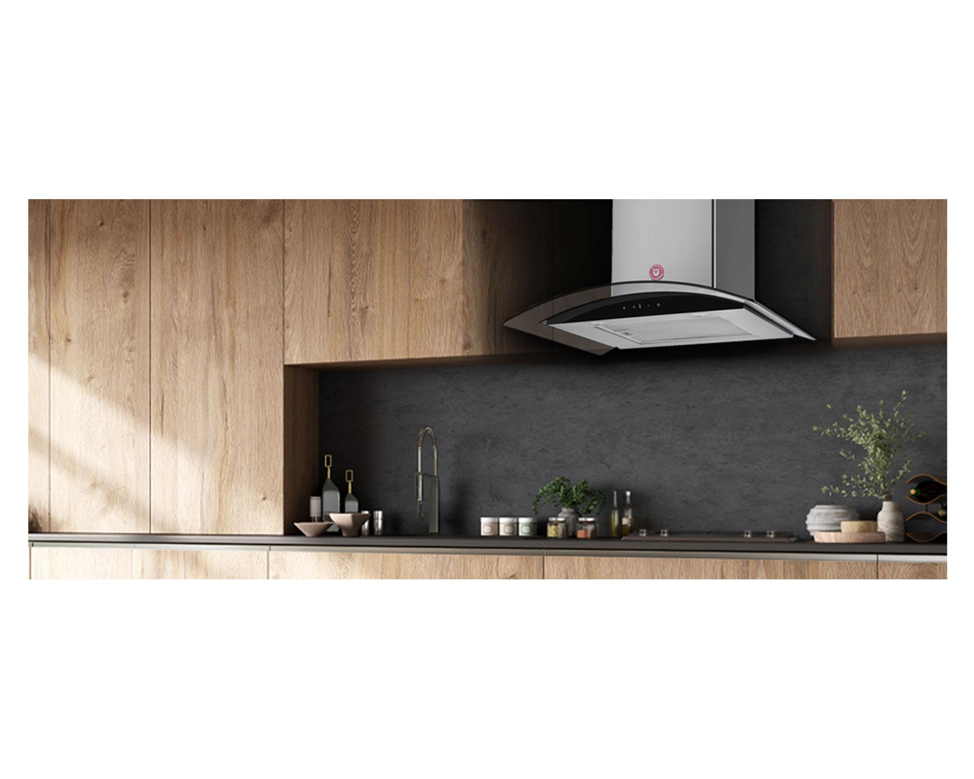 Campana mural decorativa UT Kristalo 60 FT 230W-5