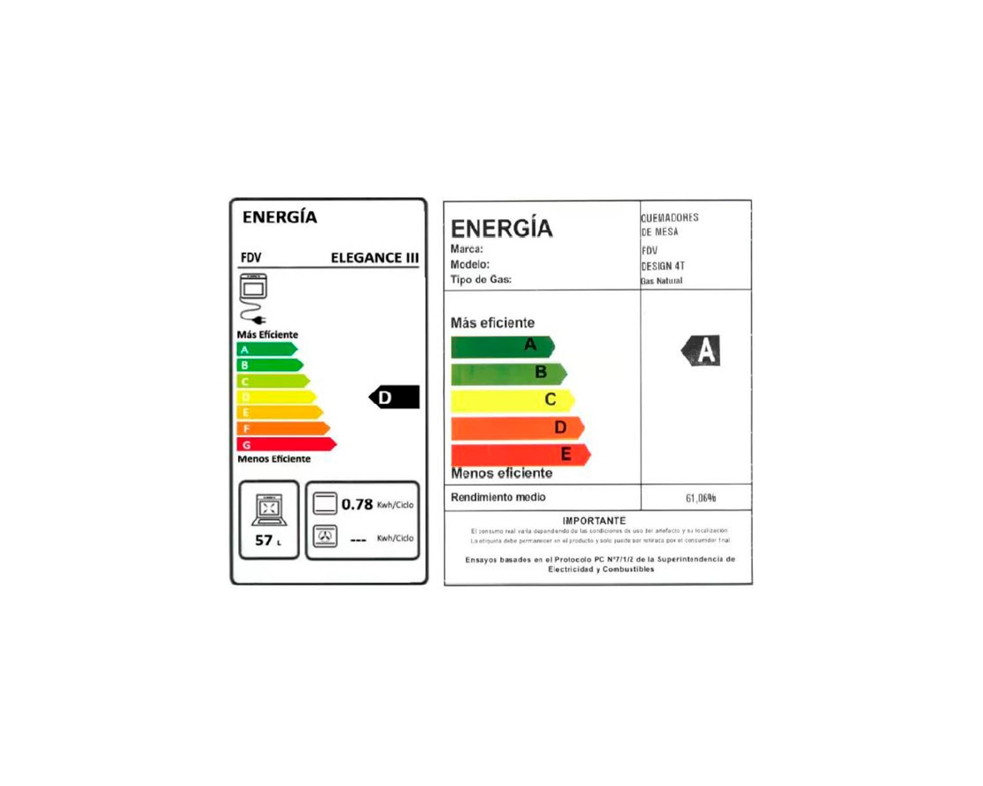 Kit trio Horno Elegance III + Encimera Design 4T 2.0 + Campana UA0260A inox Bar-6