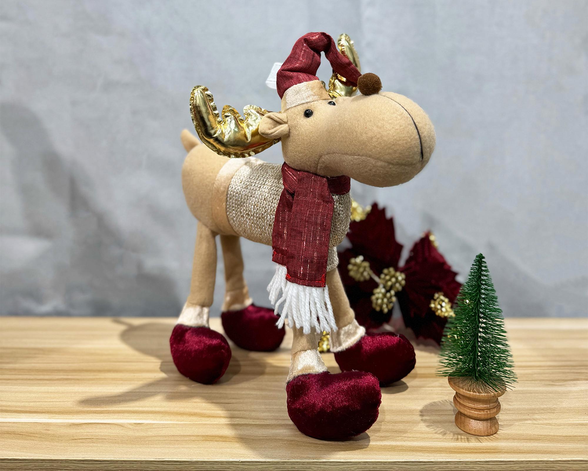 Muñeco Reno 4 pies colección brillos-2