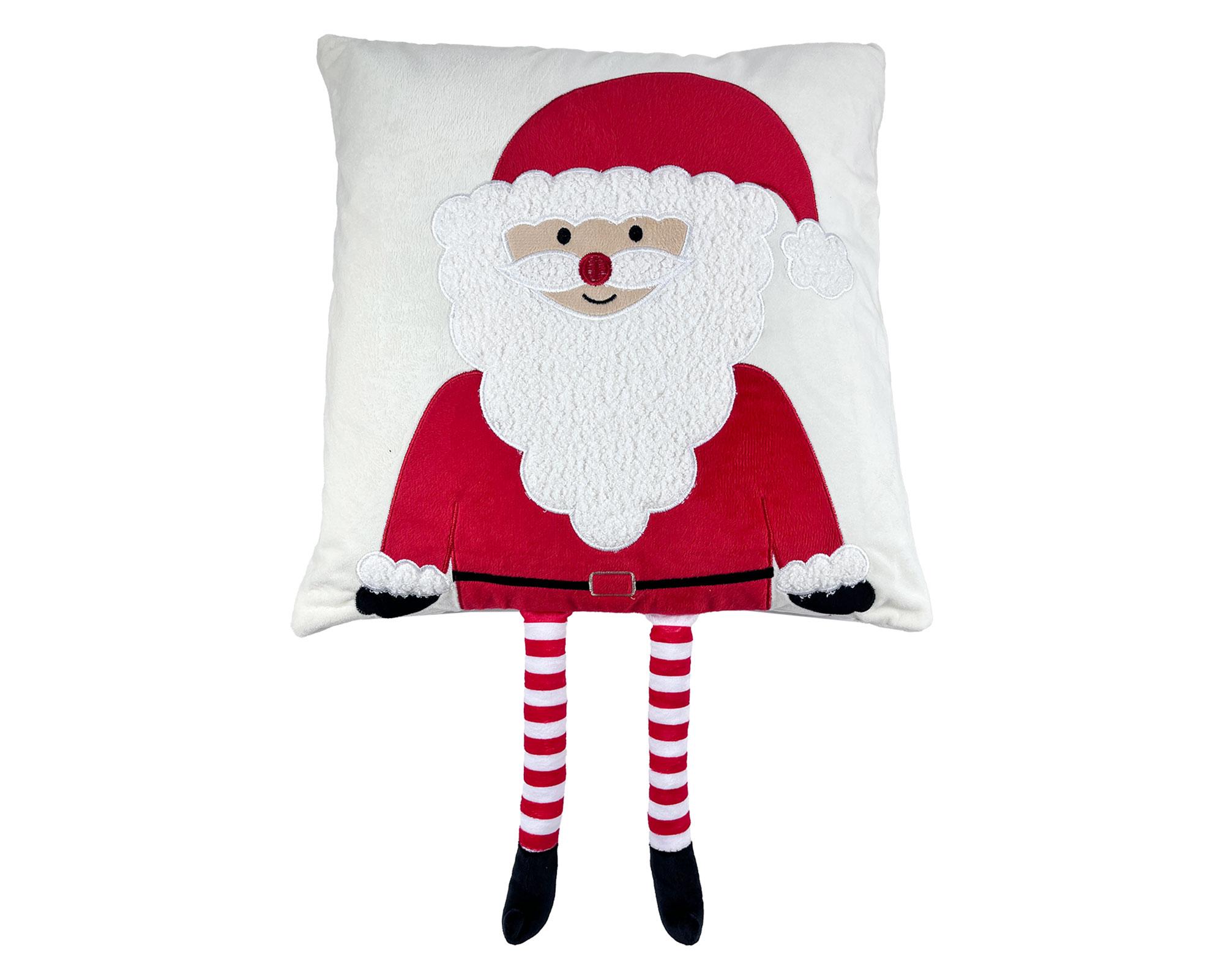 Cojín Santa piernas largas 40x40 cm-2